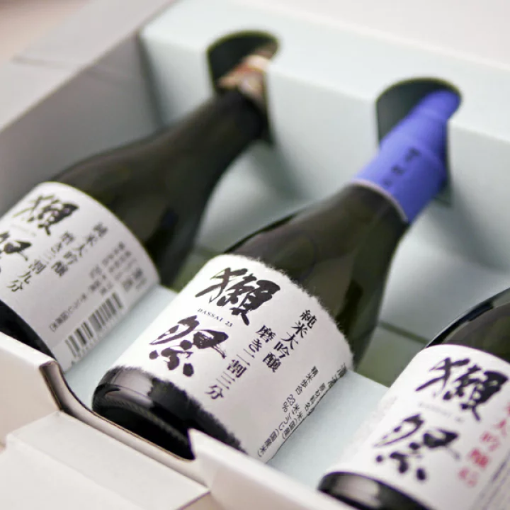 【旭酒造】【獺祭 45 39 23】【三枝迷你組合 禮盒裝】【純米大吟釀清酒】【山口縣】