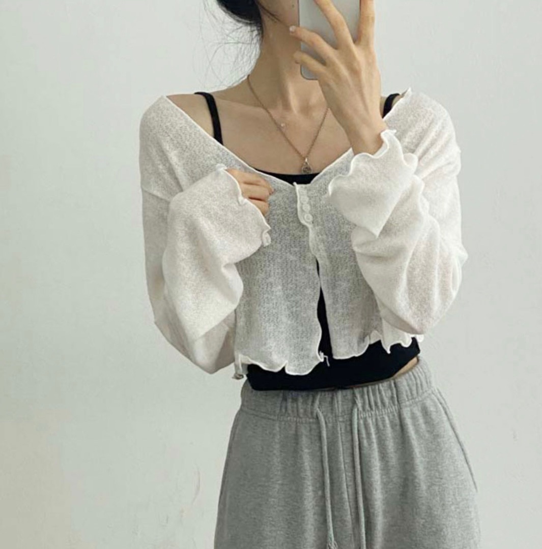 【優惠預訂】韓國針織小外套（4色）