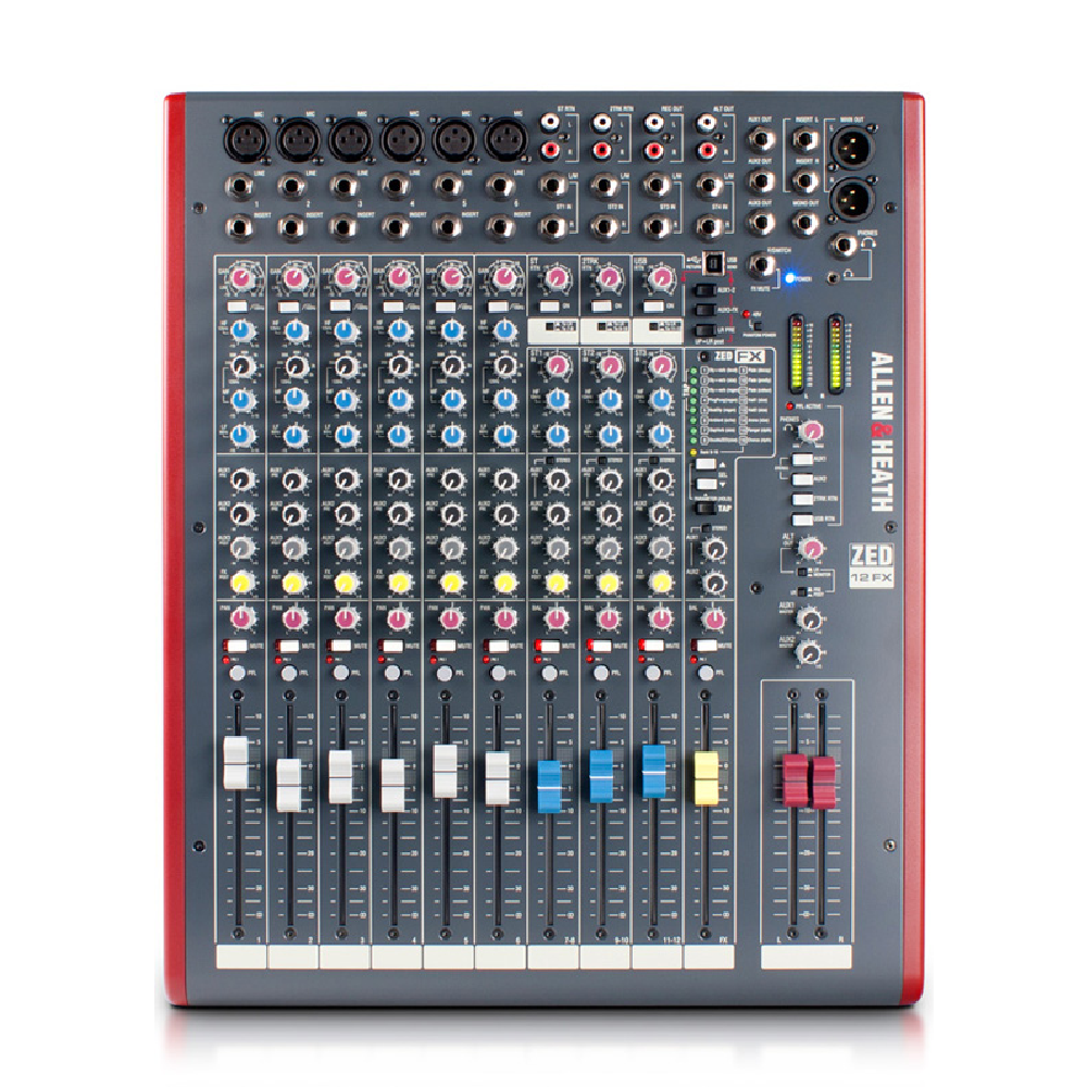 Allen & Heath Allen & Heath / ZED-12FX 12軌 USB類比混音機(價格另洽) — 三峽錄音 / 音響｜YA! 玩音樂