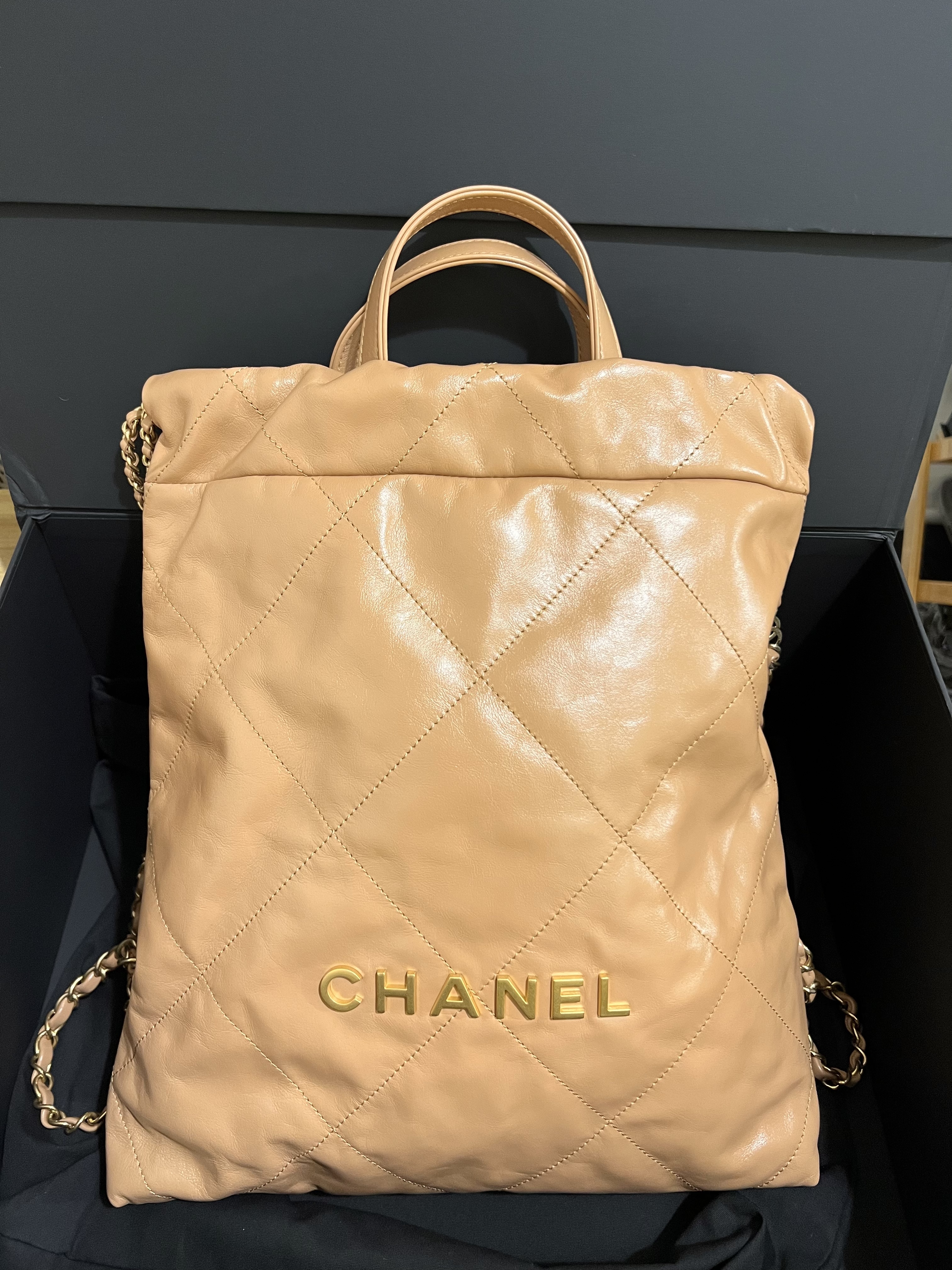 *Unused* Chanel 22 Backpack Small