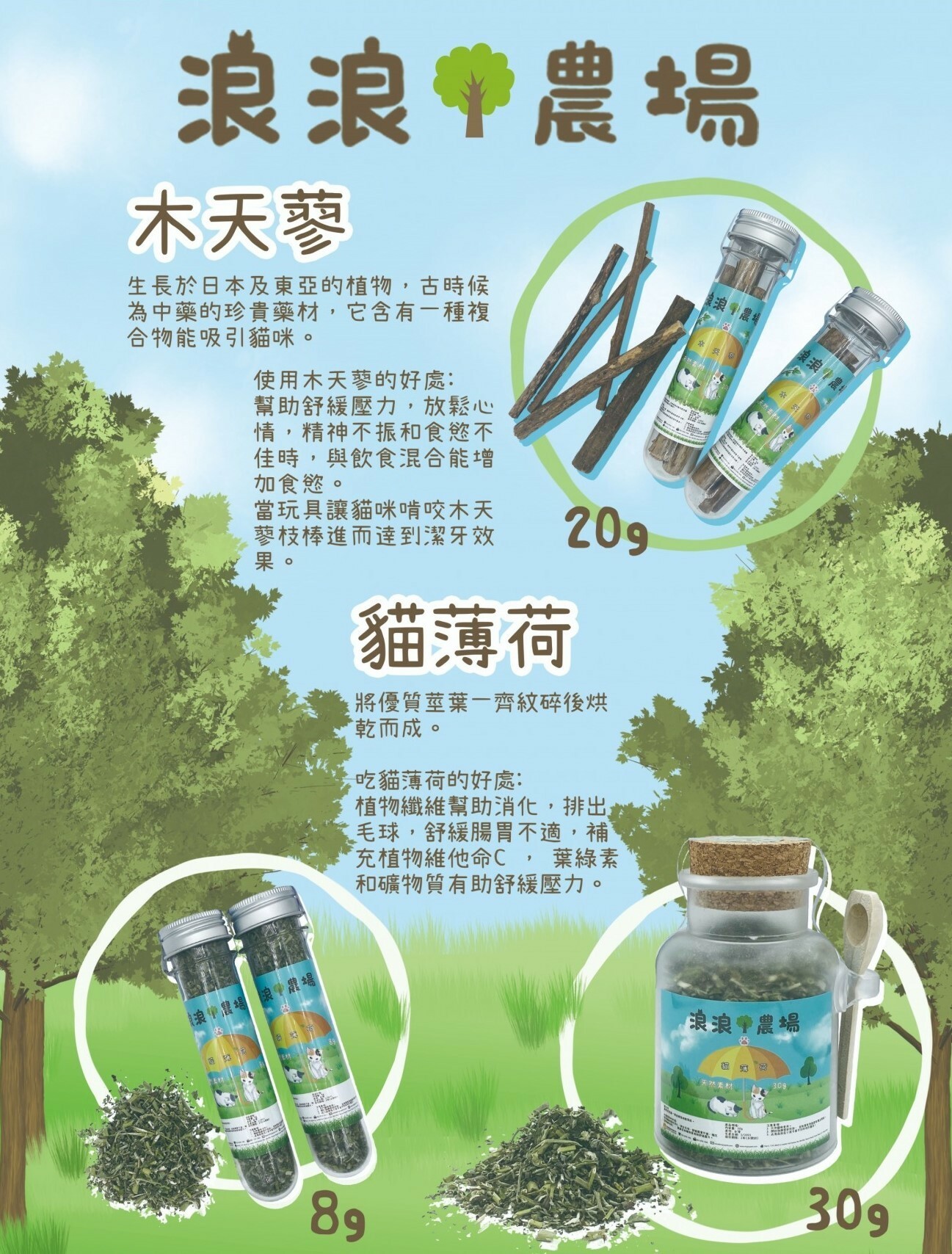 台灣 Strayless 浪浪農場貓薄荷