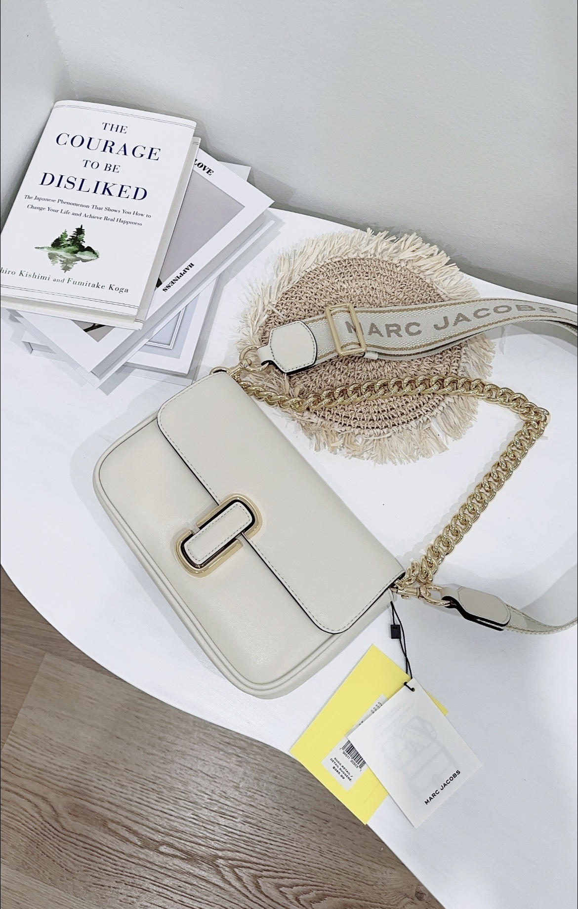 Marc Jacobs The J Link Crossbody white