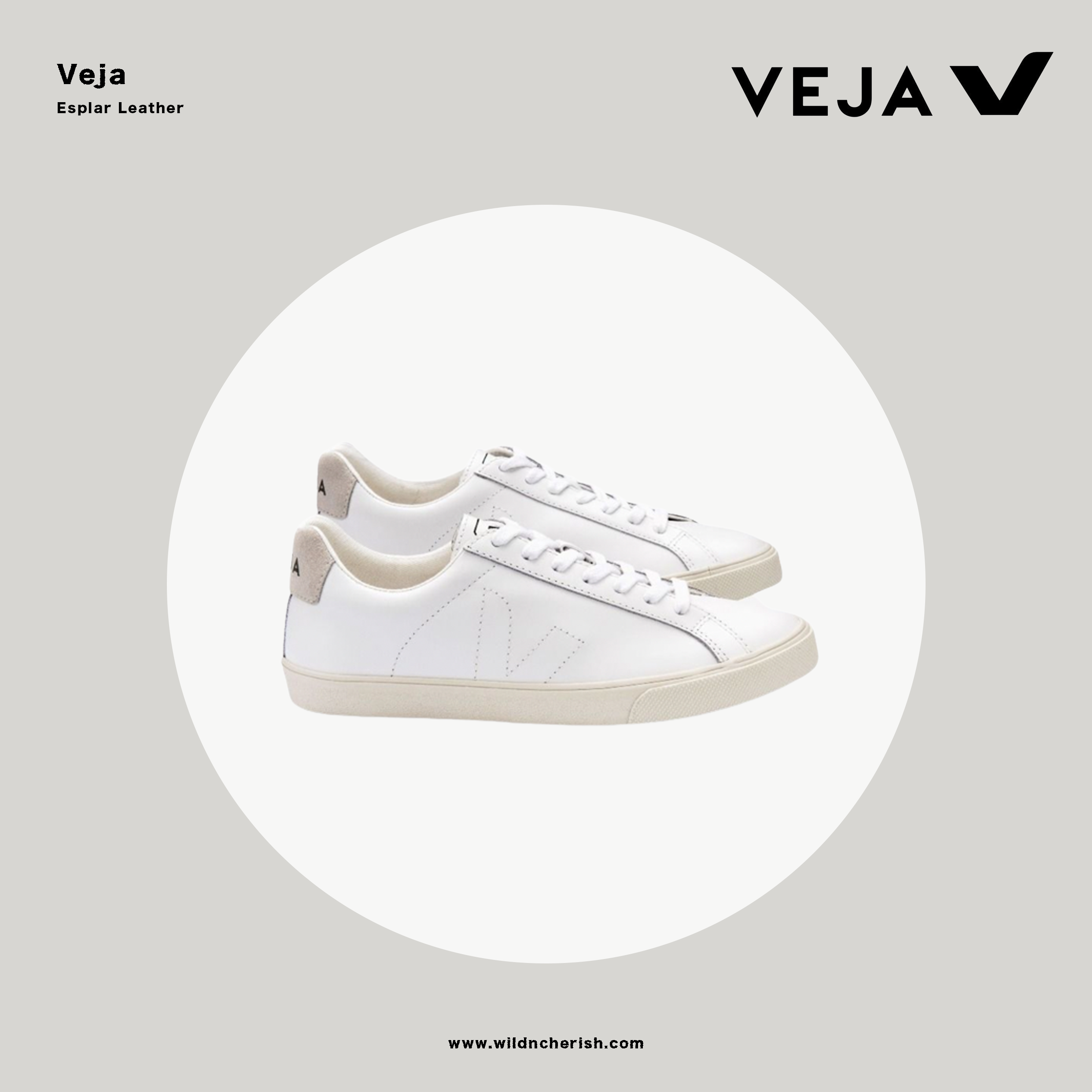 預訂 | Veja Esplar Leather 白色