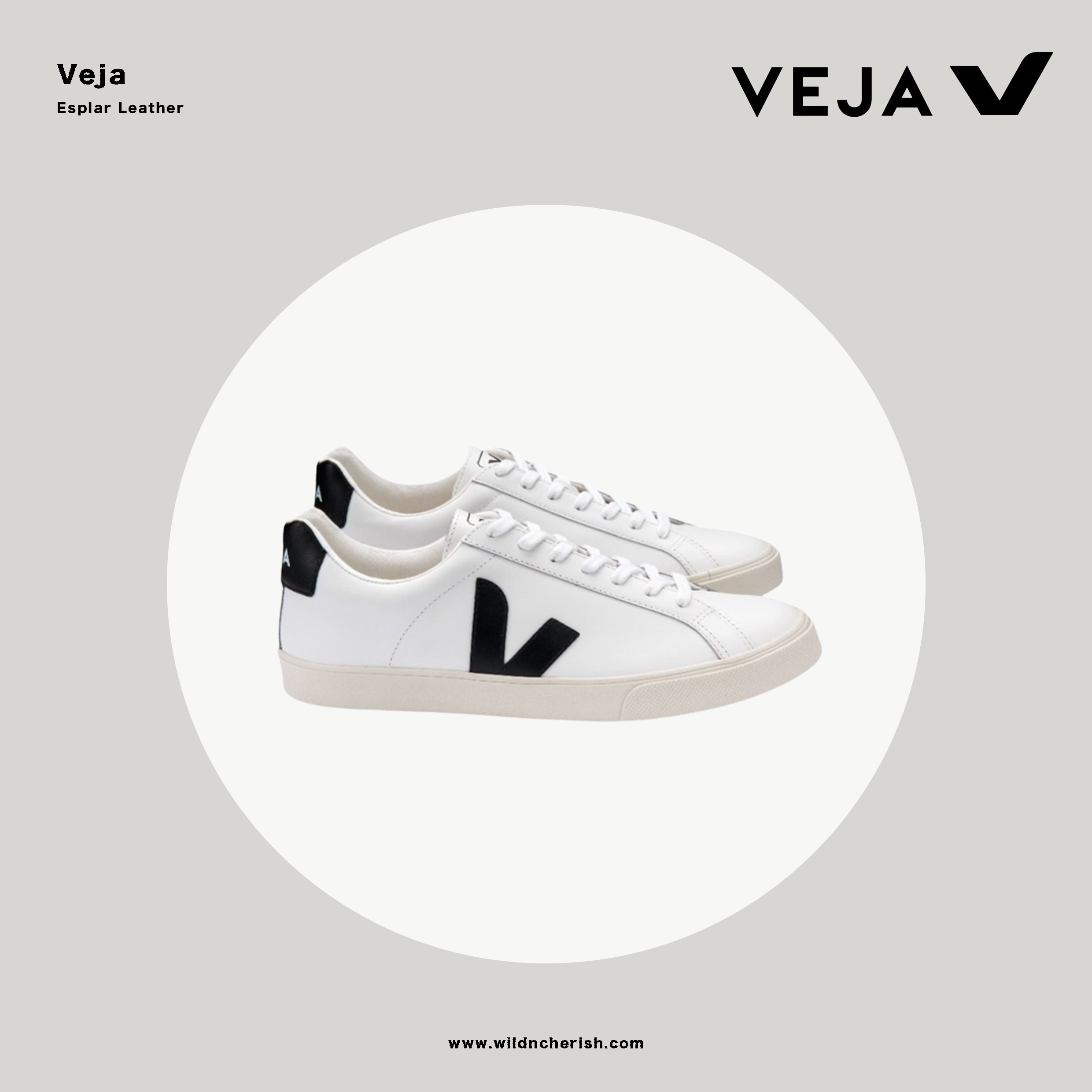 預訂 | Veja Esplar Leather 黑色