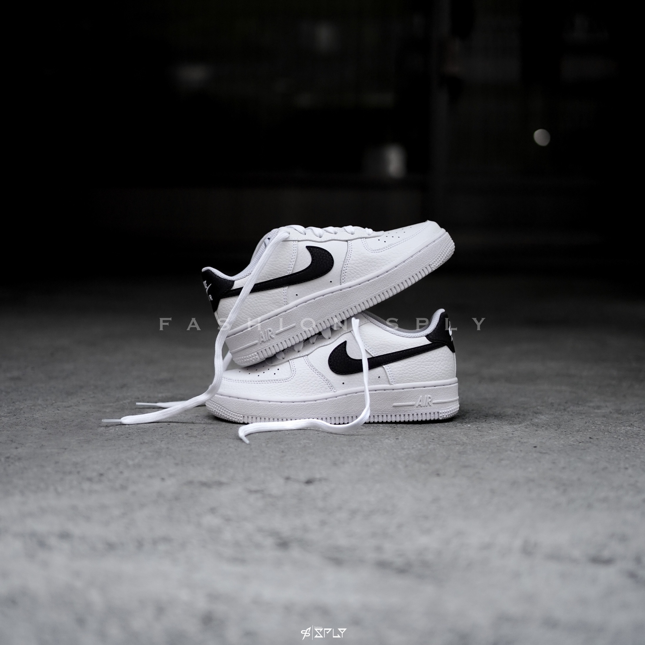 Nike Air Force 1 Low White Black 白底黑勾 CT3839-100