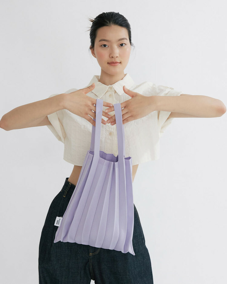 PLEATSMAMA Tote Bag SOLID [手挽款]