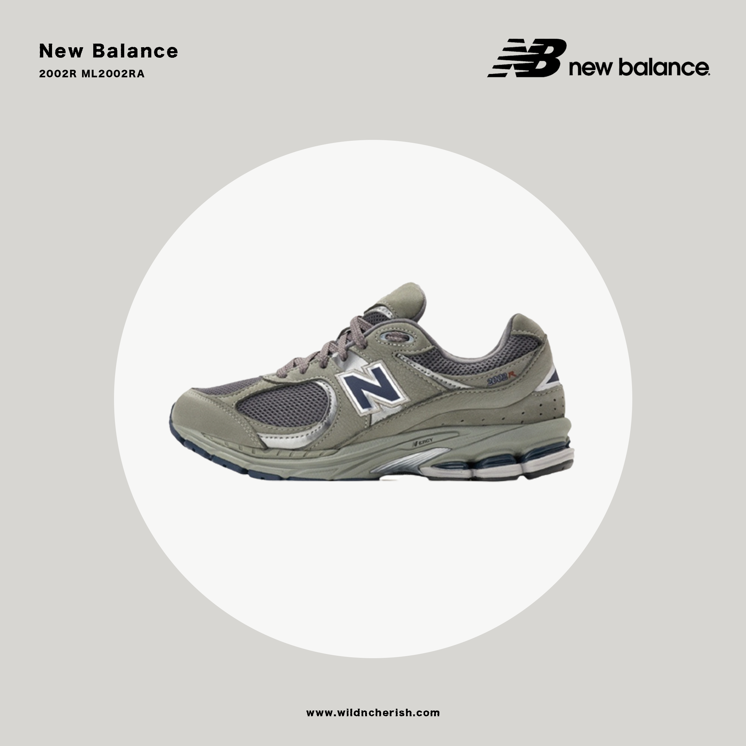 預訂| New Balance 2002R 深灰ML2002RA