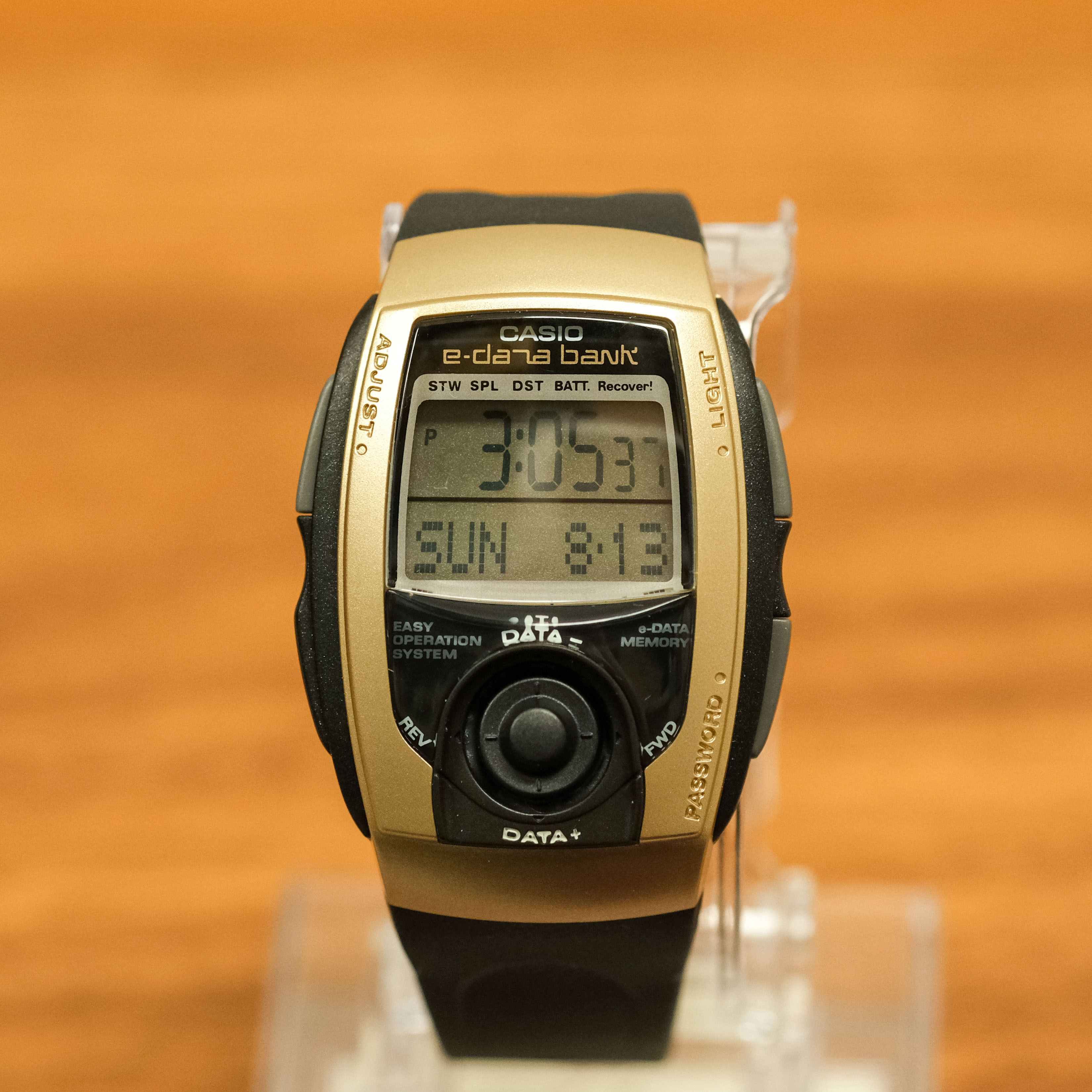 Casio e cheap data bank watch