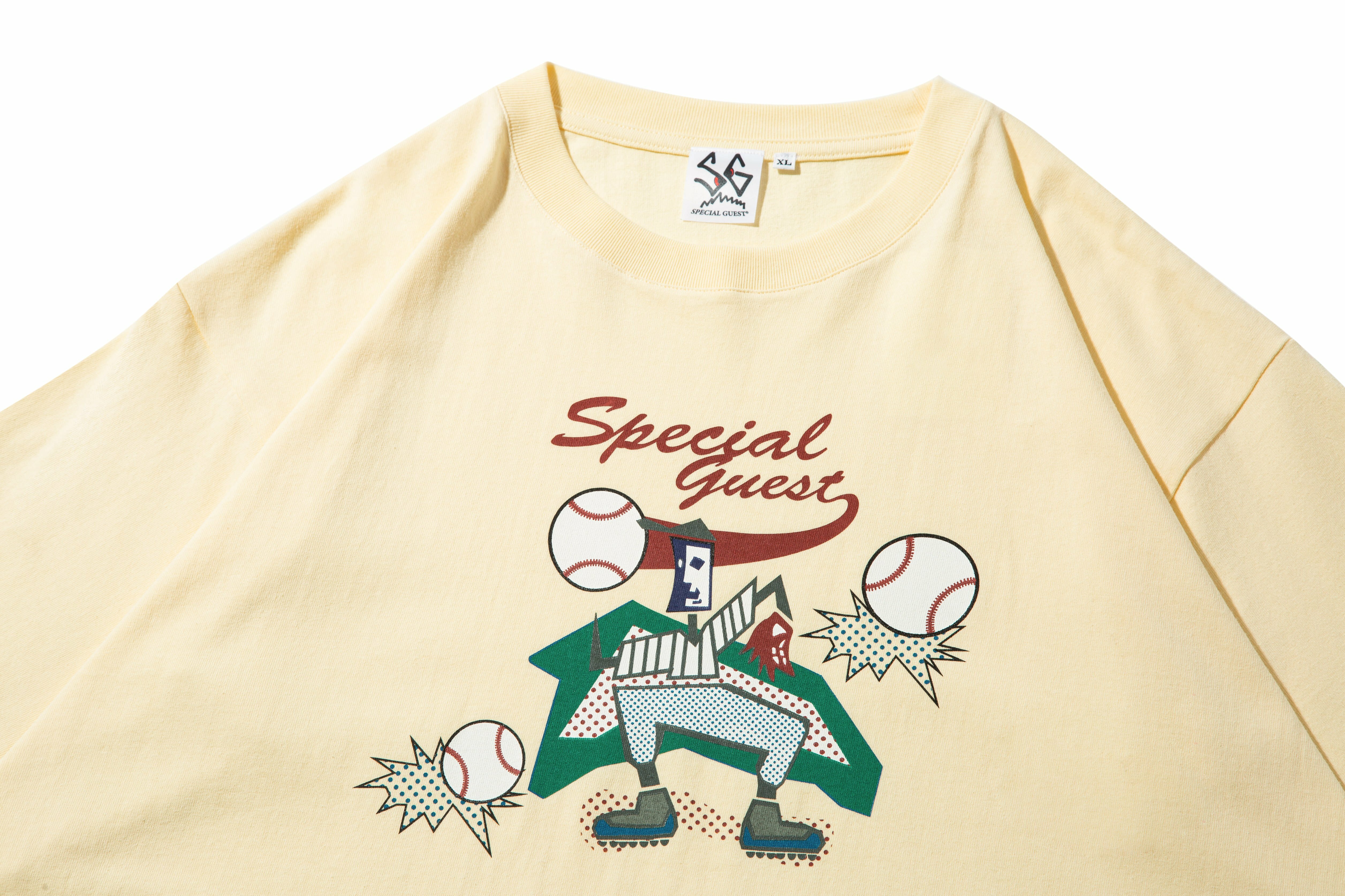Special Guest K.K "SG Baseball Tee" (Beige)