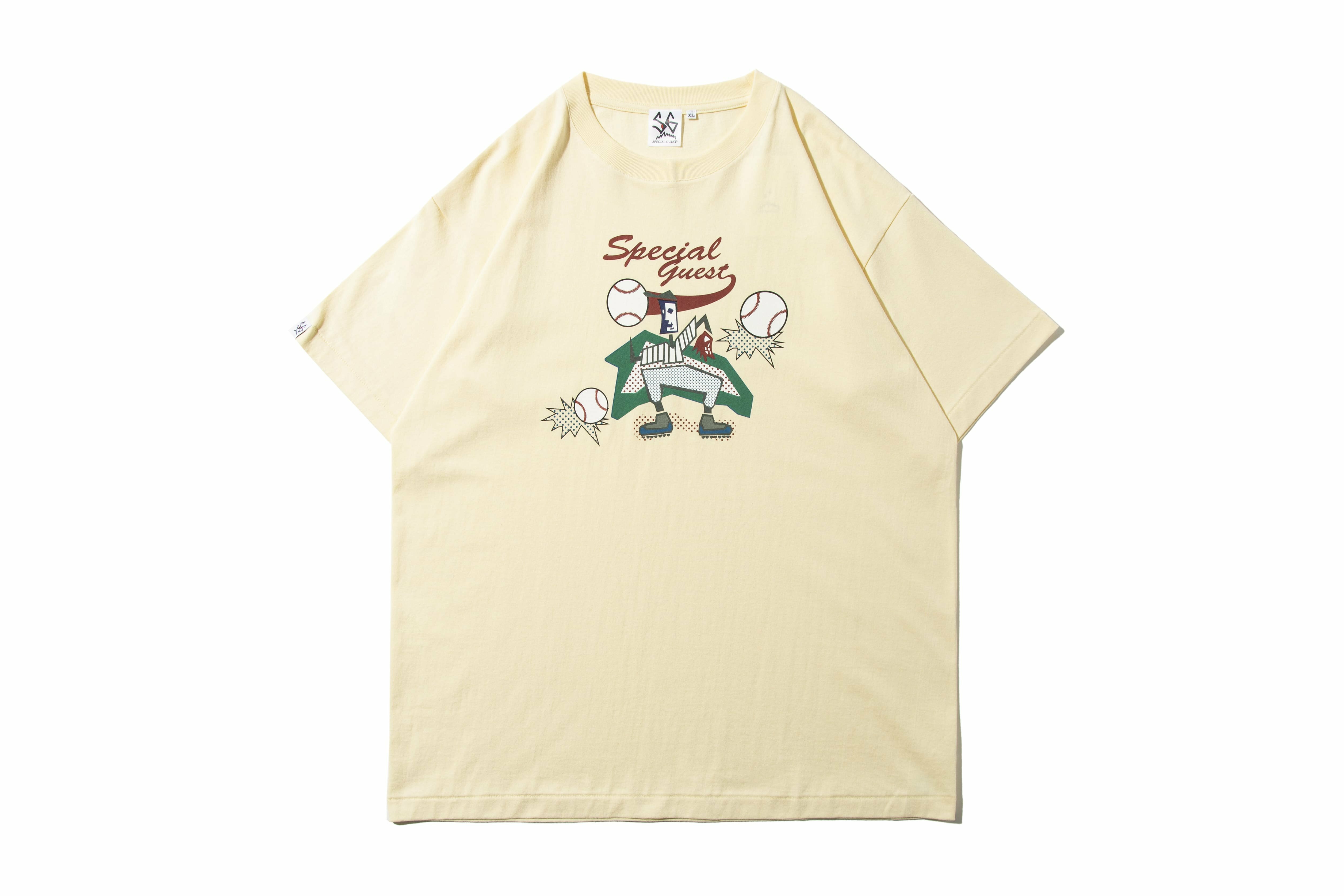 Special Guest K.K "SG Baseball Tee" (Beige)