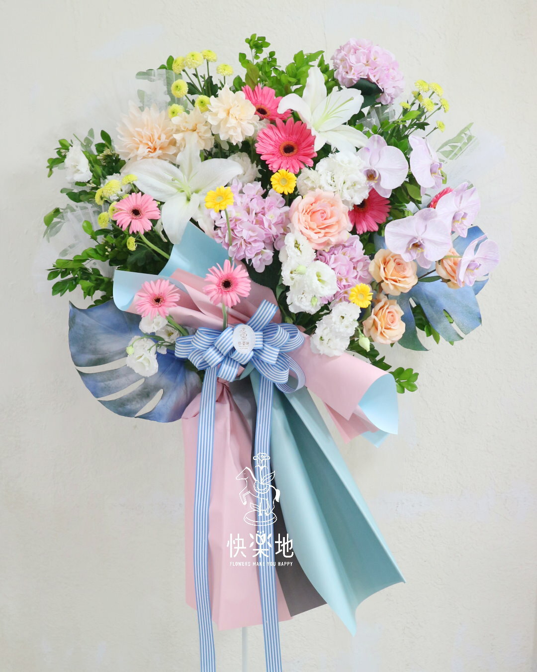 在浪漫中飛舞 I 高架花籃  SF230428