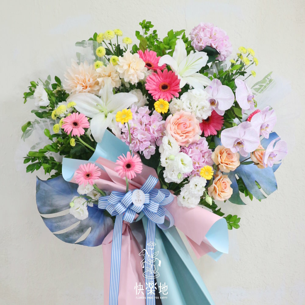 在浪漫中飛舞 I 高架花籃  SF230428