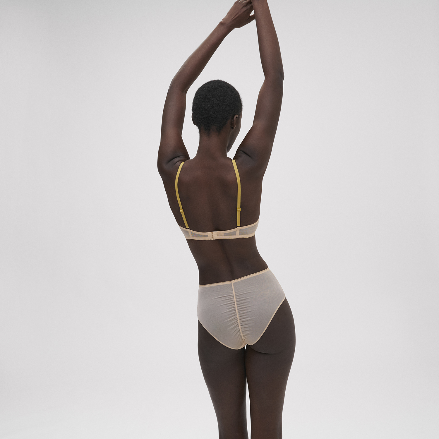 ADÈLE 愛黛兒 高腰三角褲 香草色