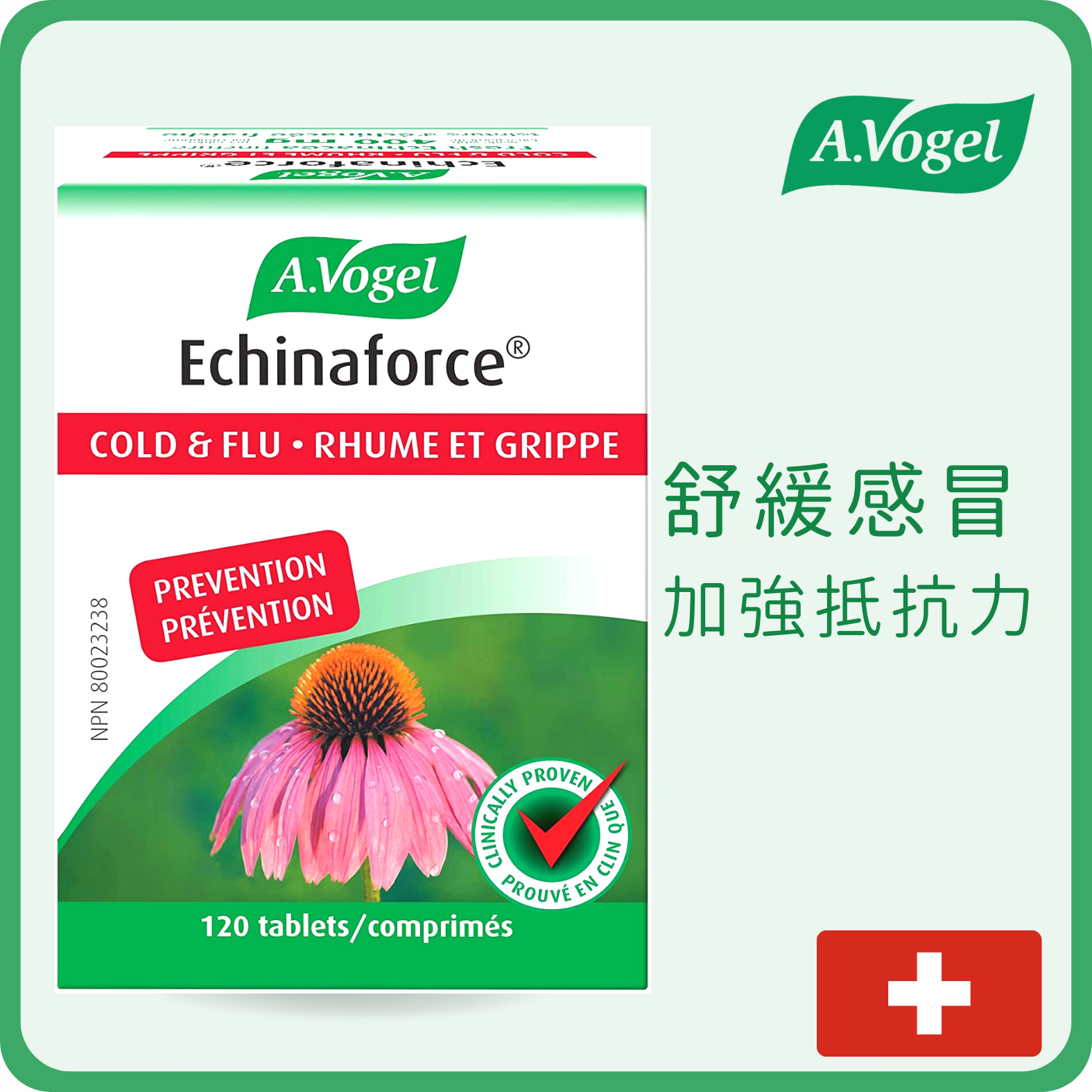 A.VOGEL 強效紫錐花 760毫克 120片   (平行進口)