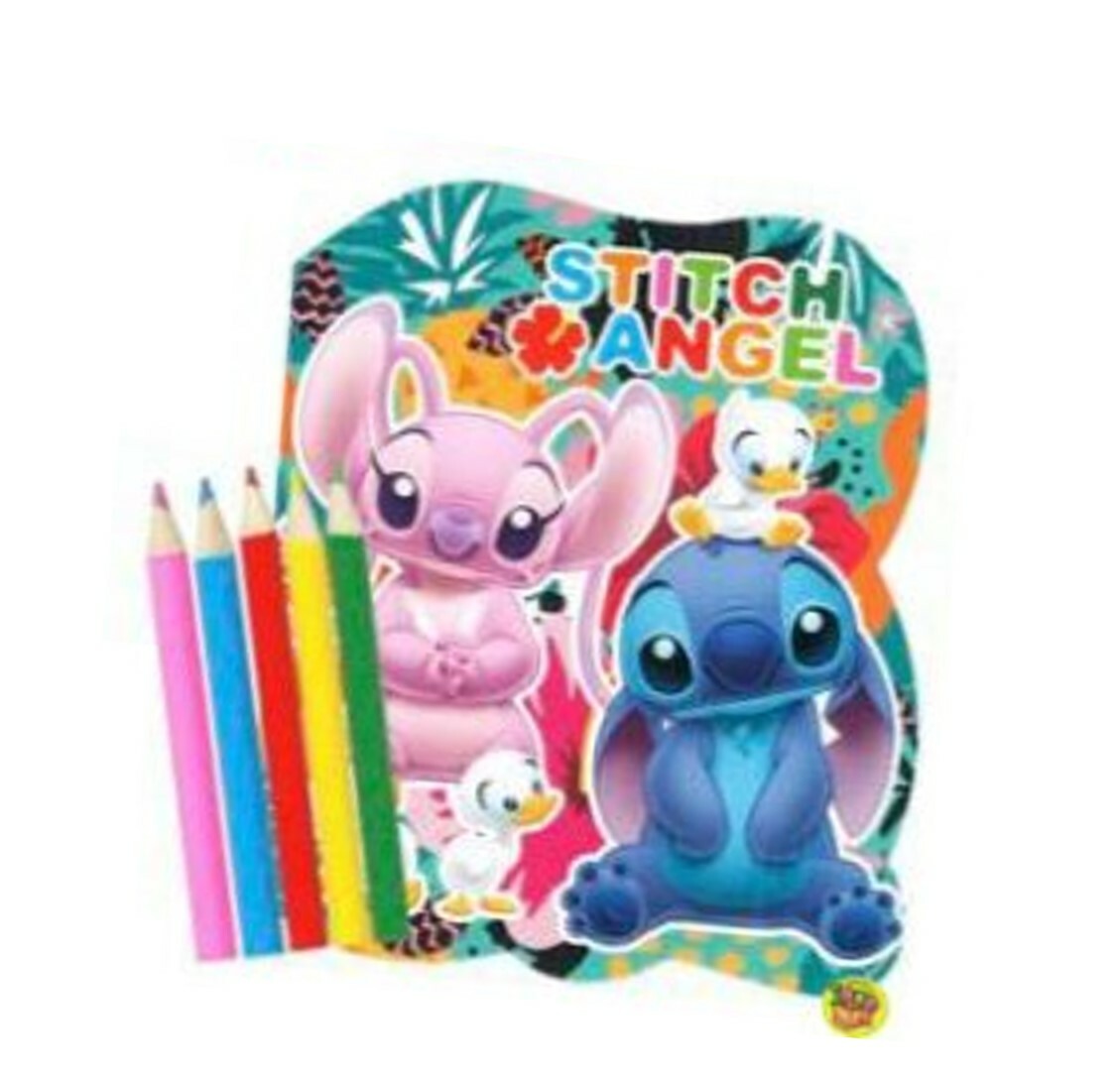 史迪仔 填色簿連顏色筆(日本直送)