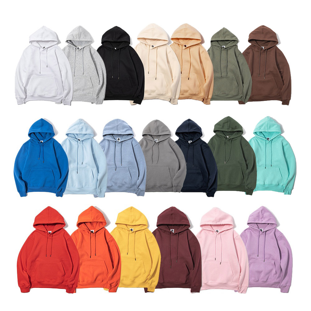 The Hoodie 素面純棉 厚刷毛 加絨連帽T恤