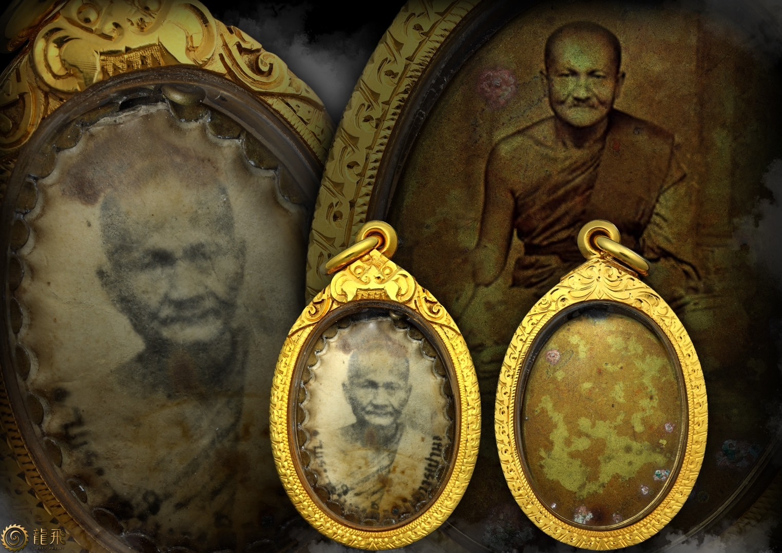 神獸崇迪龍婆班第一期法照陶瓷自身美品—龍婆班瓦邦農扣佛歷2478年