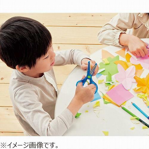 日本製 KUTSUWA STAD 兒童安全較剪-粉紅色右手用