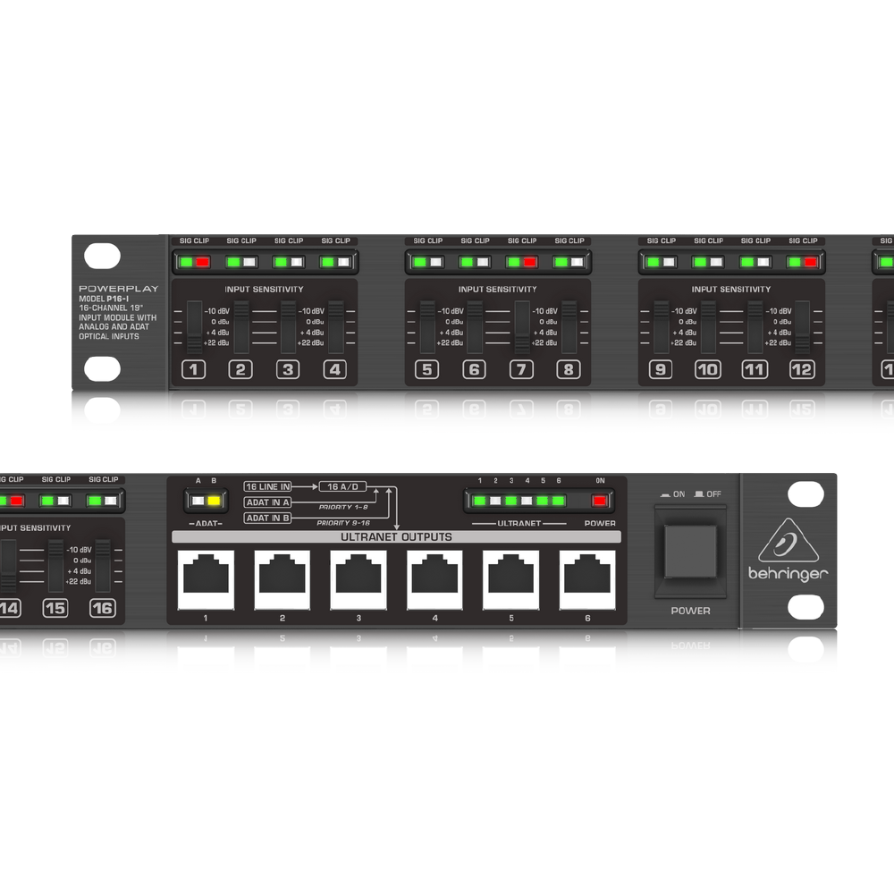 Behringer Behringer / P16-I 16軌 數位監聽個人輸入模組 第 2 張圖片｜三峽錄音 / 音響