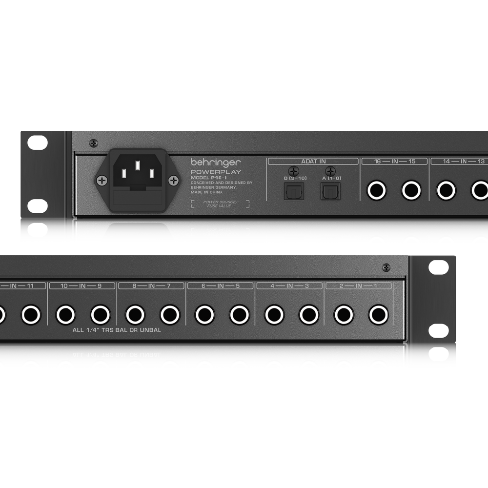 Behringer Behringer / P16-I 16軌 數位監聽個人輸入模組 第 3 張圖片｜三峽錄音 / 音響