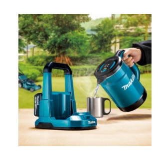 "MAKITA"牧田牌 充電式電熱水壺(0.8L)(鋰電18Vx2=36V)(淨機)