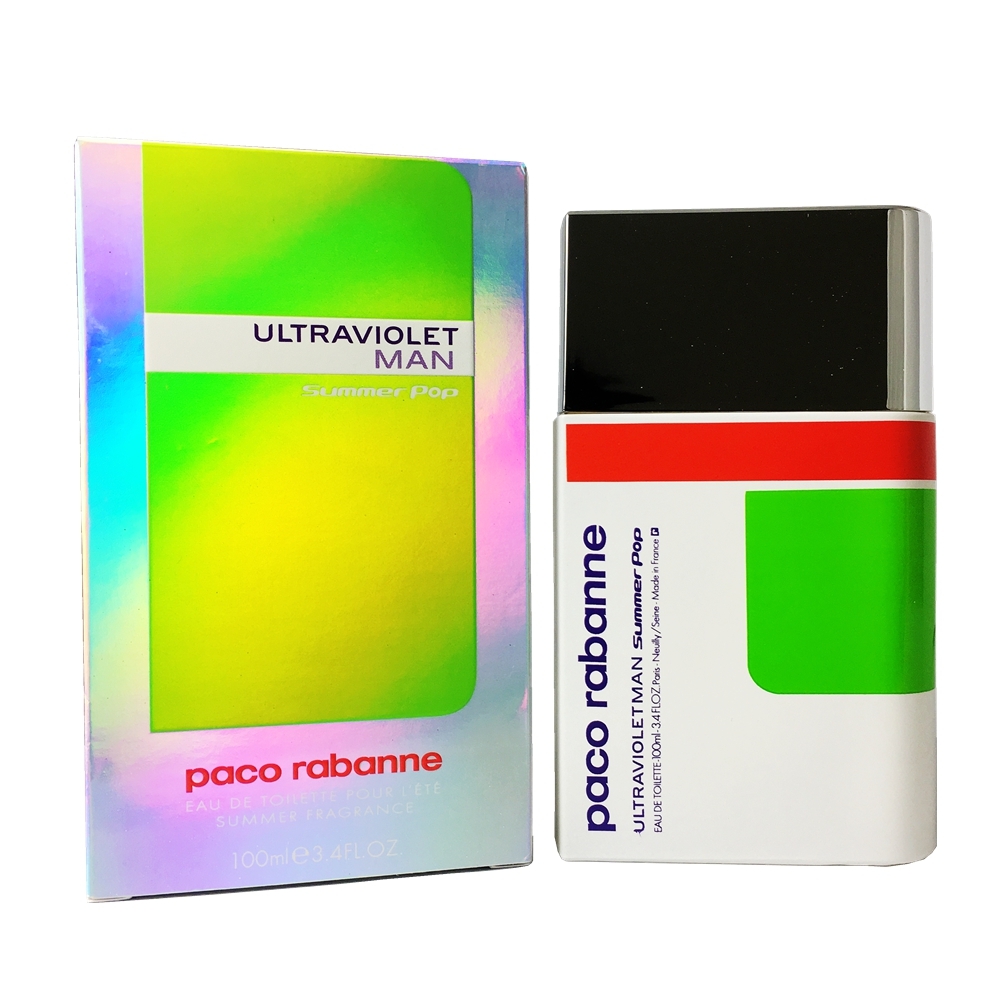 Paco Rabanne Ultraviolet Summer Pop 紫外線 夏日繽紛Pop 限量男性香水 100ml