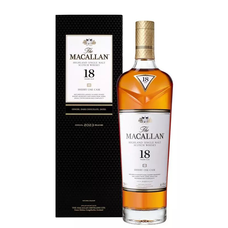 Macallan 18y Sherry Oak (2023 Edition) 700ml