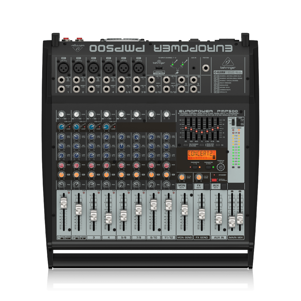 Behringer Behringer / PMP500 12軌混音擴大機 — 三峽錄音 / 音響｜YA! 玩音樂