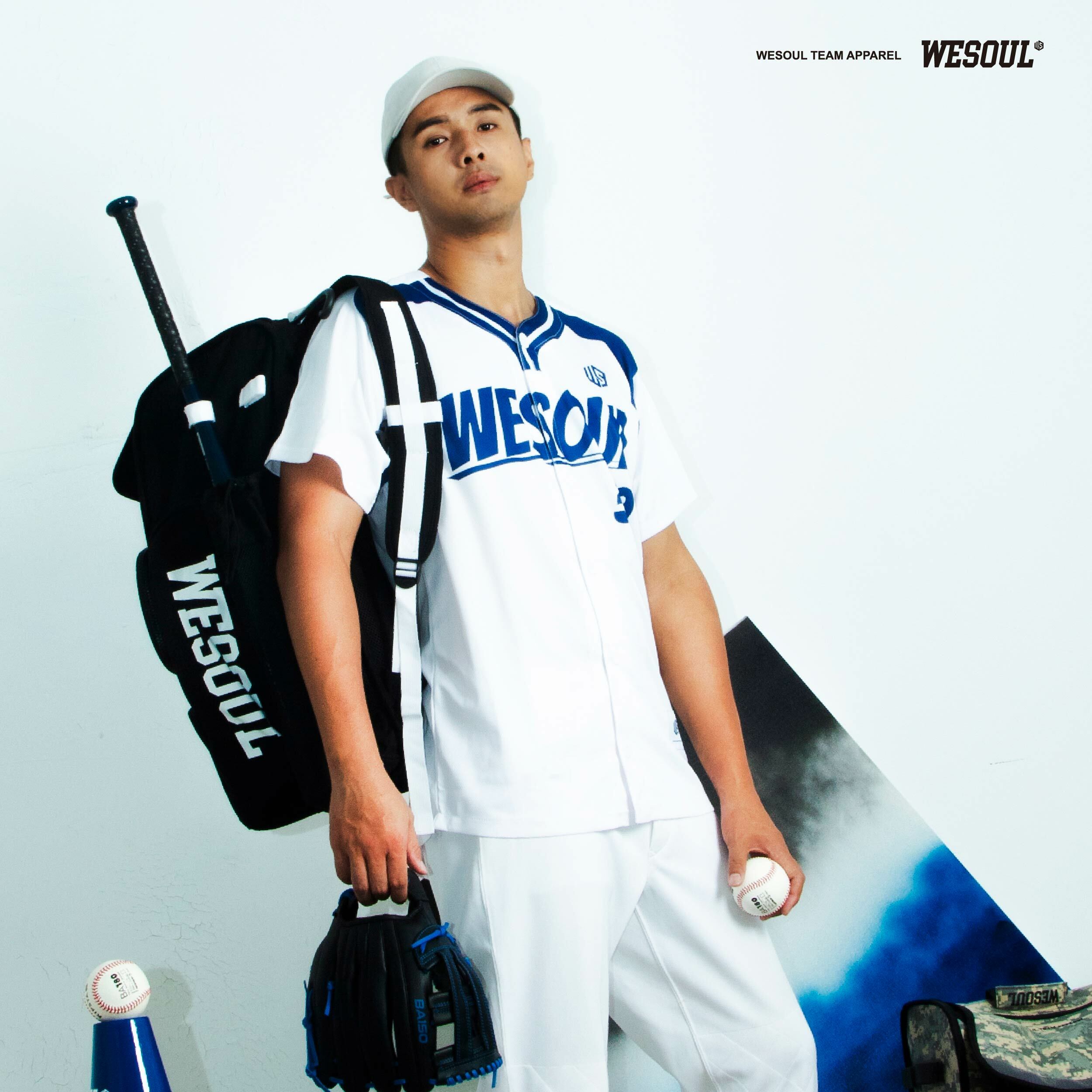 【WESOUL】WS23B002 全客製棒壘球服 / 客製隊徽，號碼，姓名不加價 / 球衣