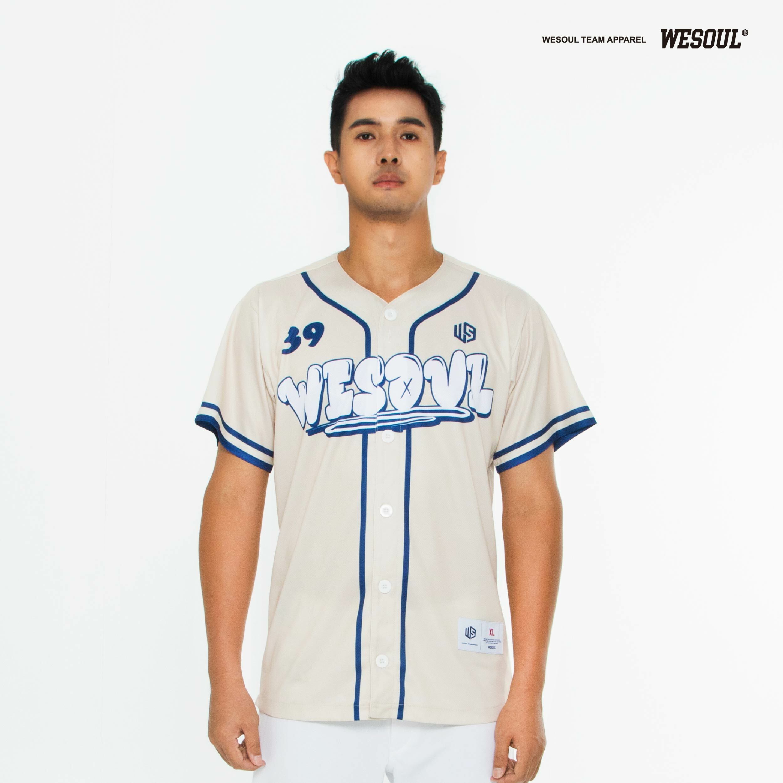 【WESOUL】WS23B003 全客製棒壘球服 / 客製隊徽，號碼，姓名不加價 / 球衣