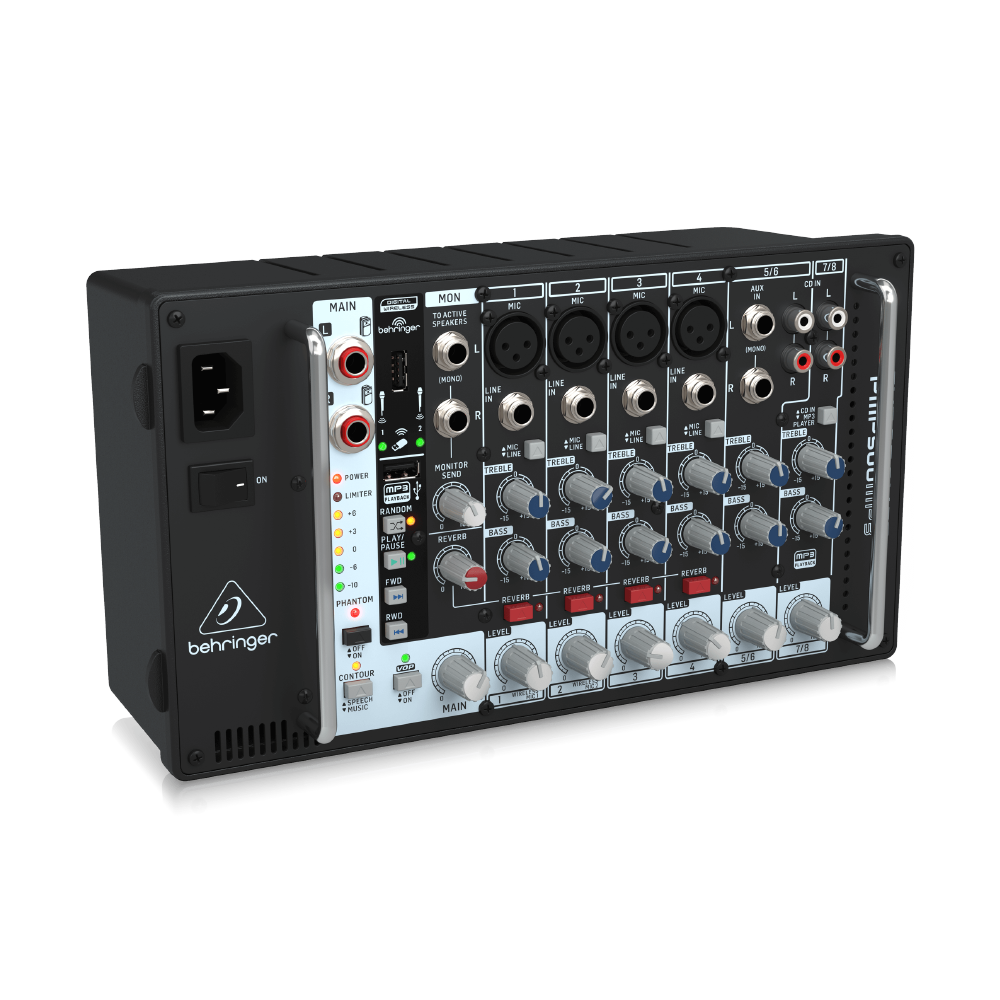 Behringer Behringer / PMP500MP3 8軌混音擴大機 第 3 張圖片｜三峽錄音 / 音響