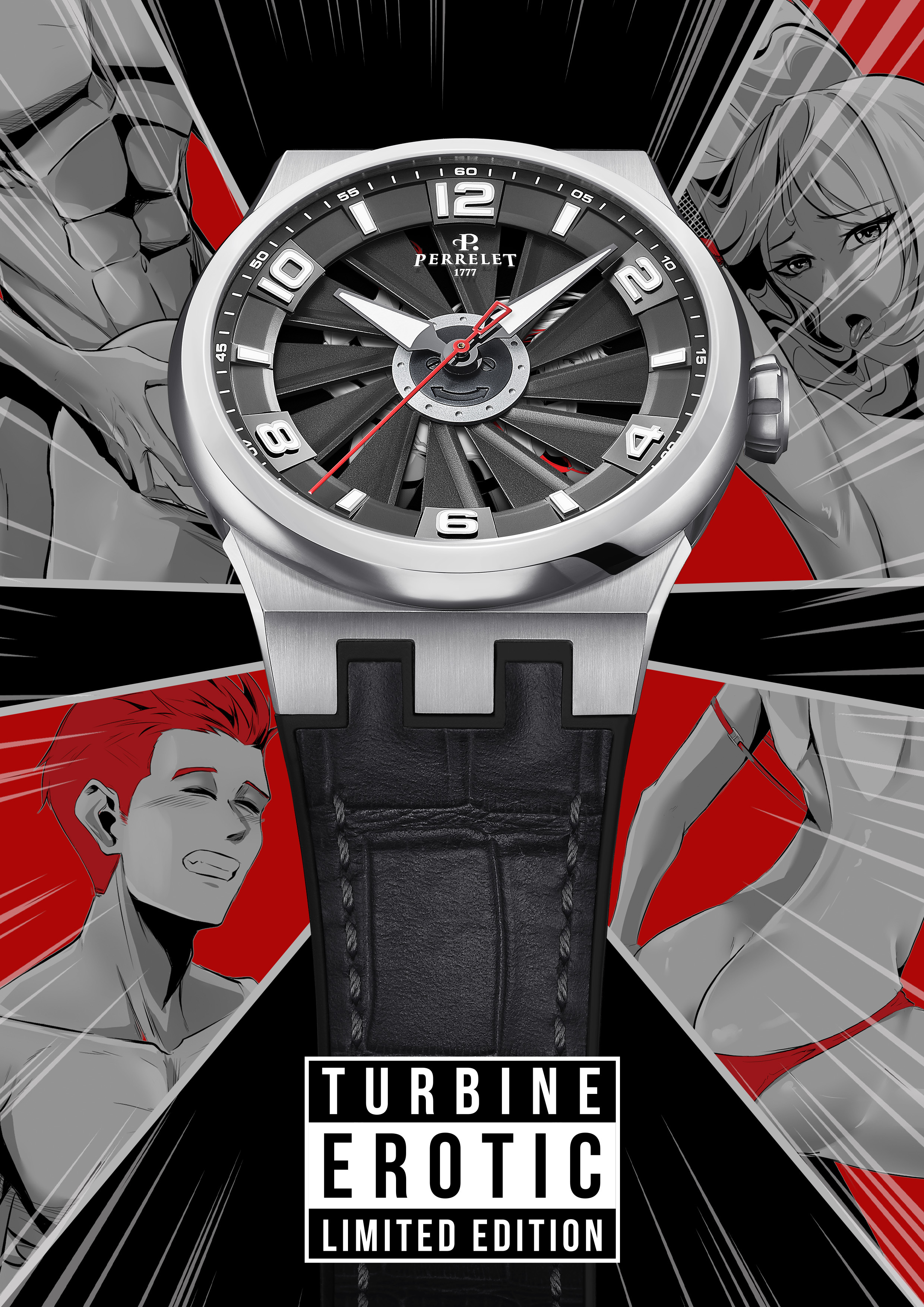 TURBINE LIMITED| A4062/S2 沛力錶 春宮錶