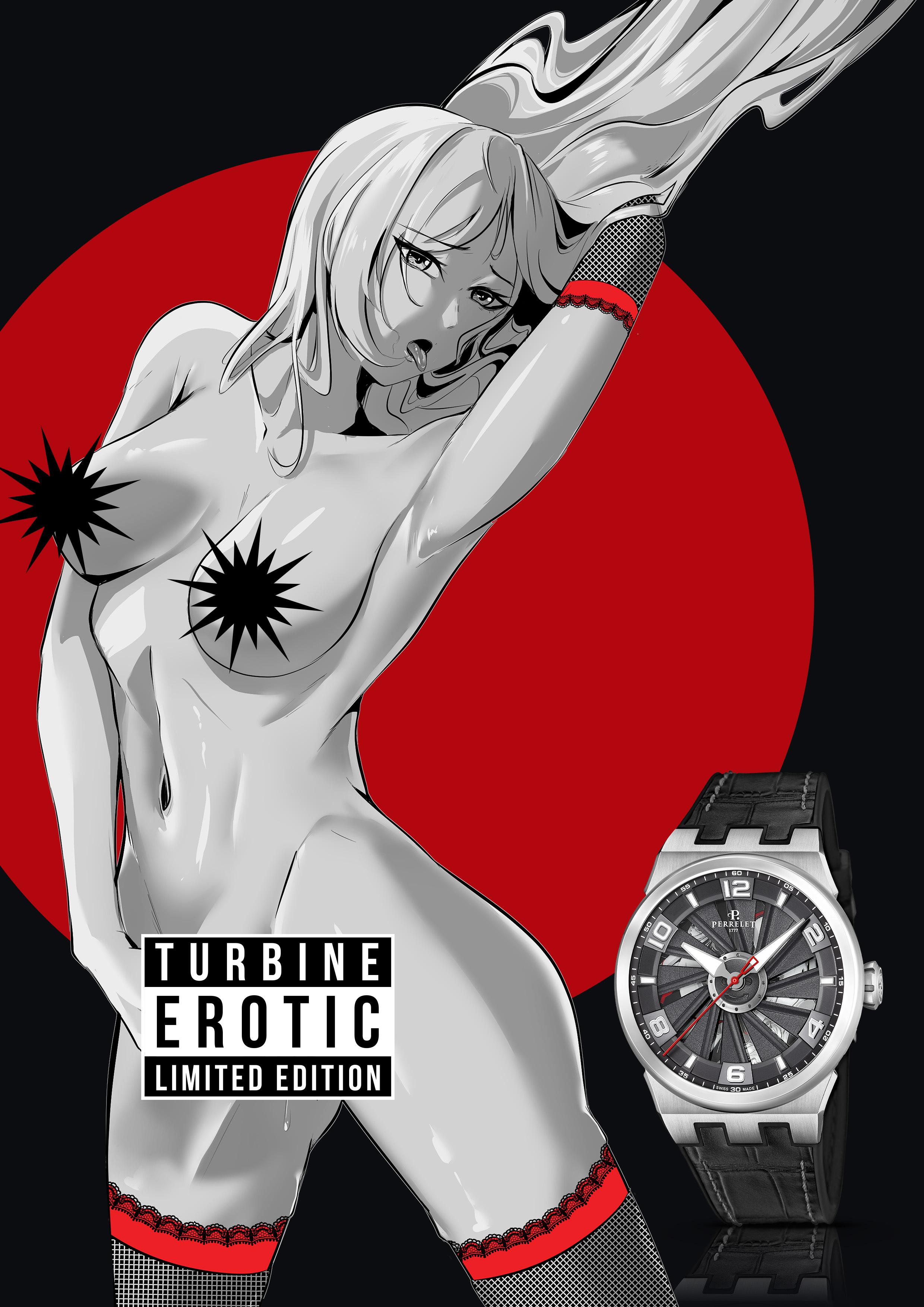 TURBINE LIMITEDS| A4062/S3 沛力錶 春宮錶