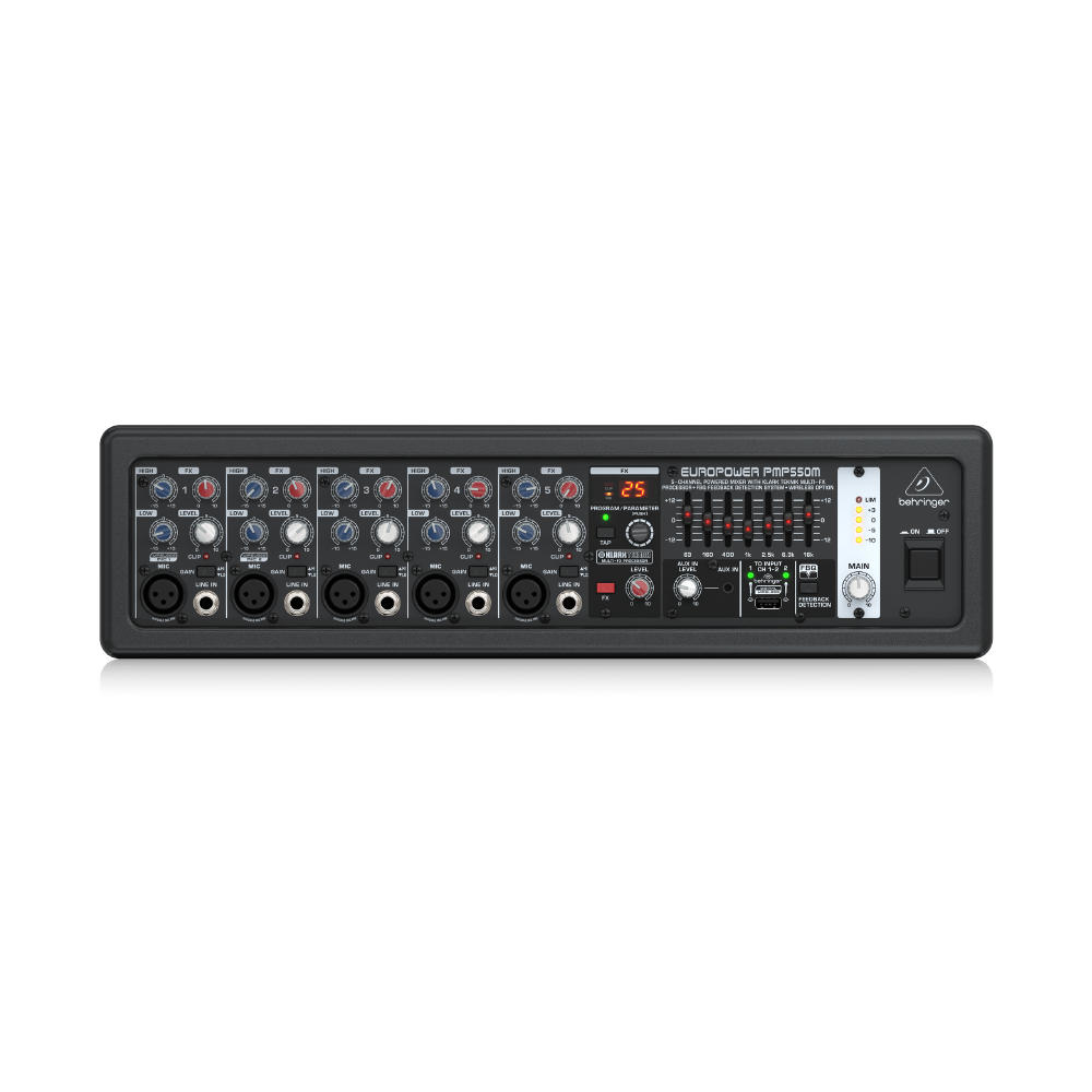 Behringer Behringer / PMP550M 5軌混音擴大機 第 3 張圖片｜三峽錄音 / 音響