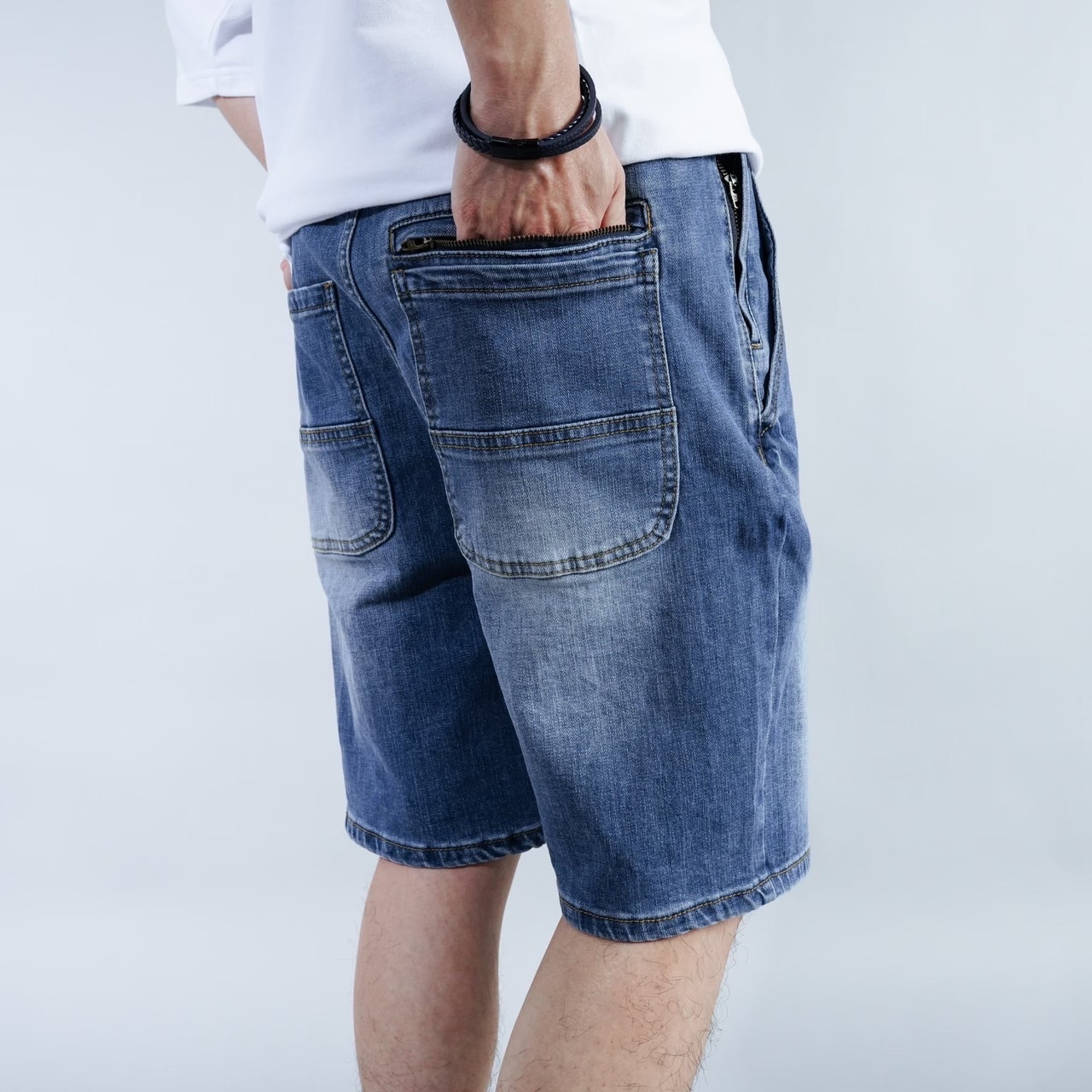 SBG 水洗牛仔短褲 SBG079