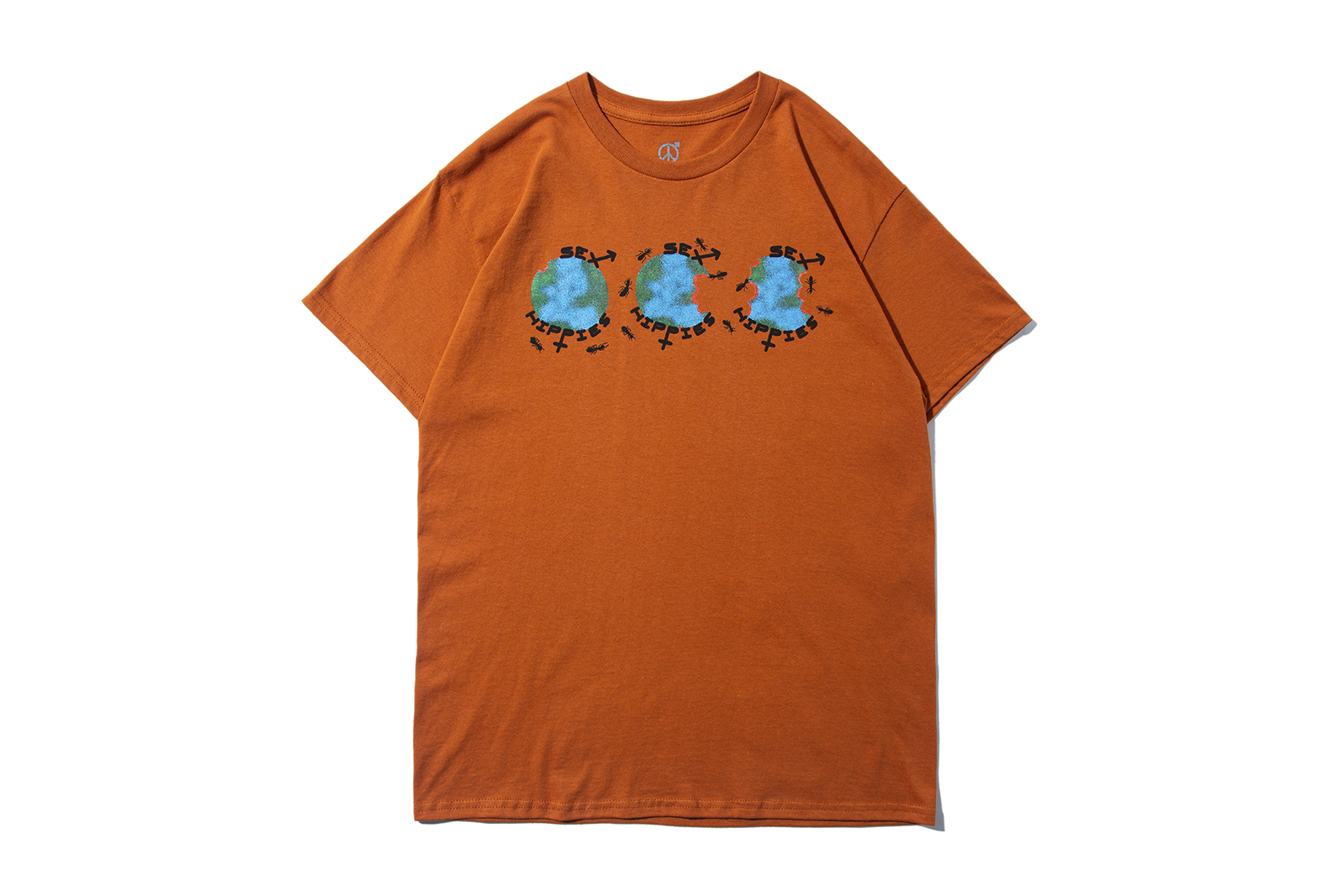 SEX HIPPIES ''ANT FOOD SHIRT'' (Orange)