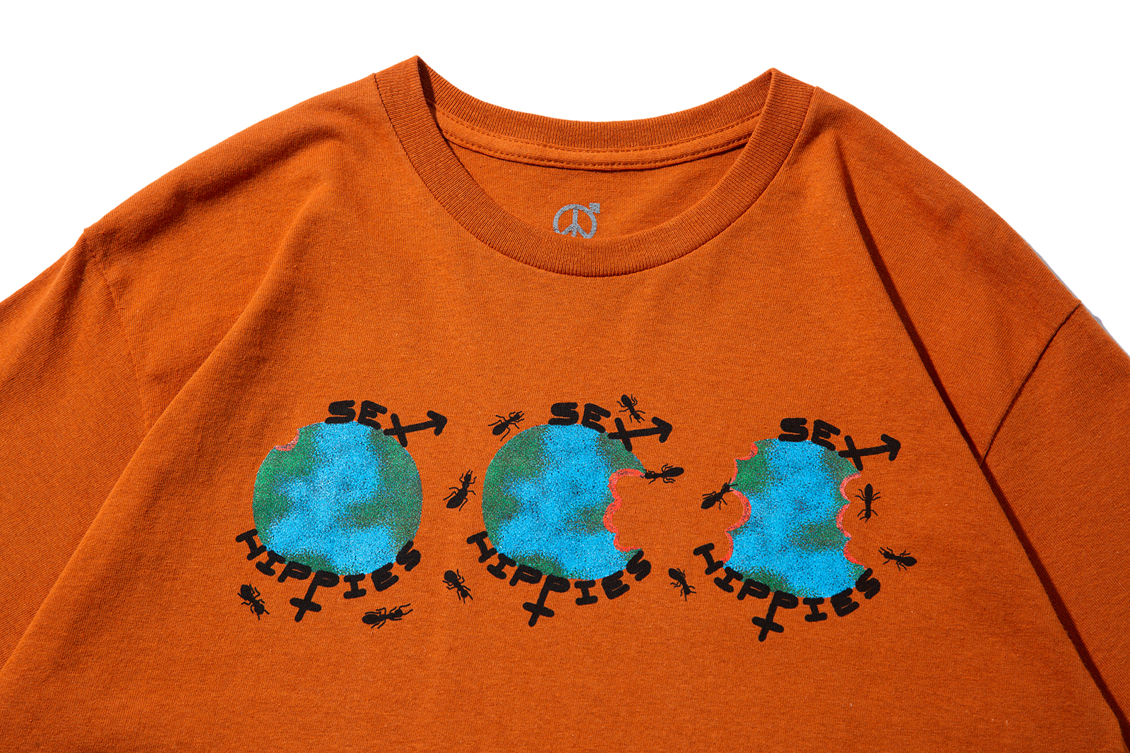 SEX HIPPIES ''ANT FOOD SHIRT'' (Orange)