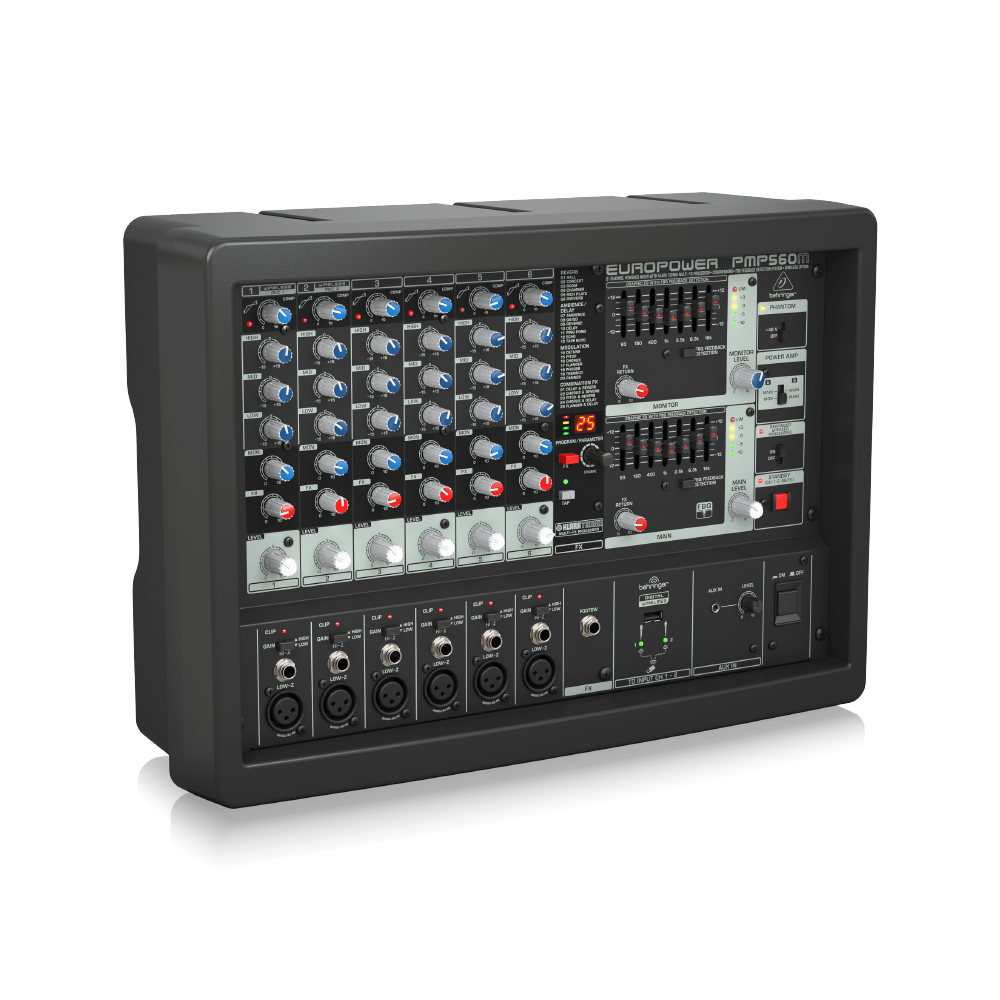 Behringer Behringer / PMP560M 6軌混音擴大機 第 2 張圖片｜三峽錄音 / 音響