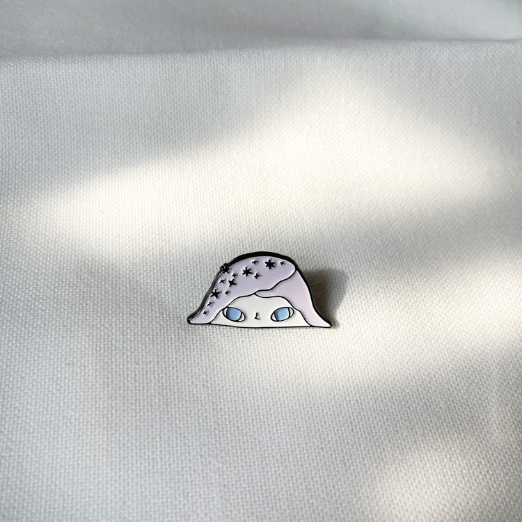 鳥控 bird cone｜金屬徽章｜小島