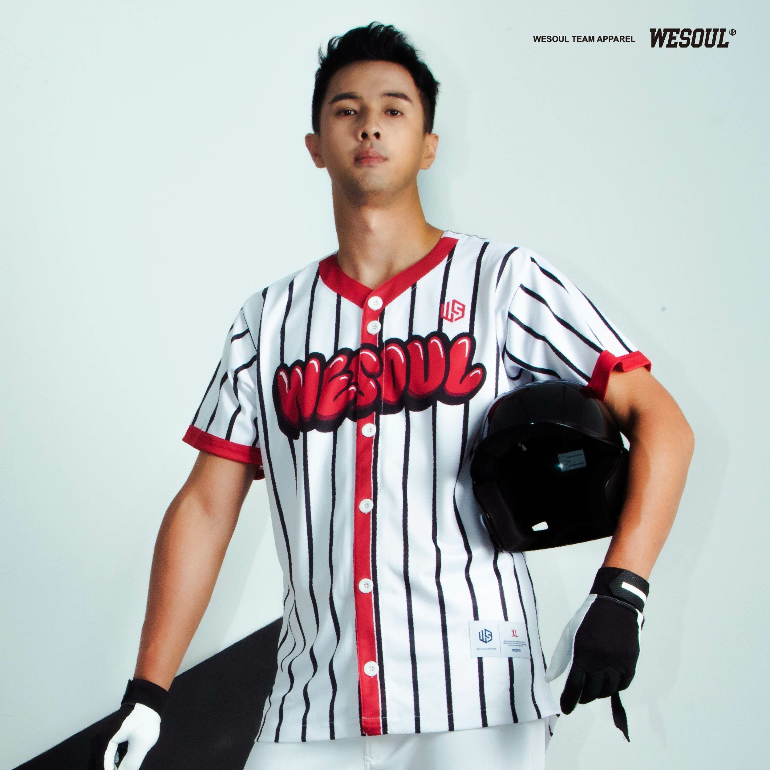 【WESOUL】WS23B004 全客製棒壘球服 / 客製隊徽，號碼，姓名不加價 / 球衣