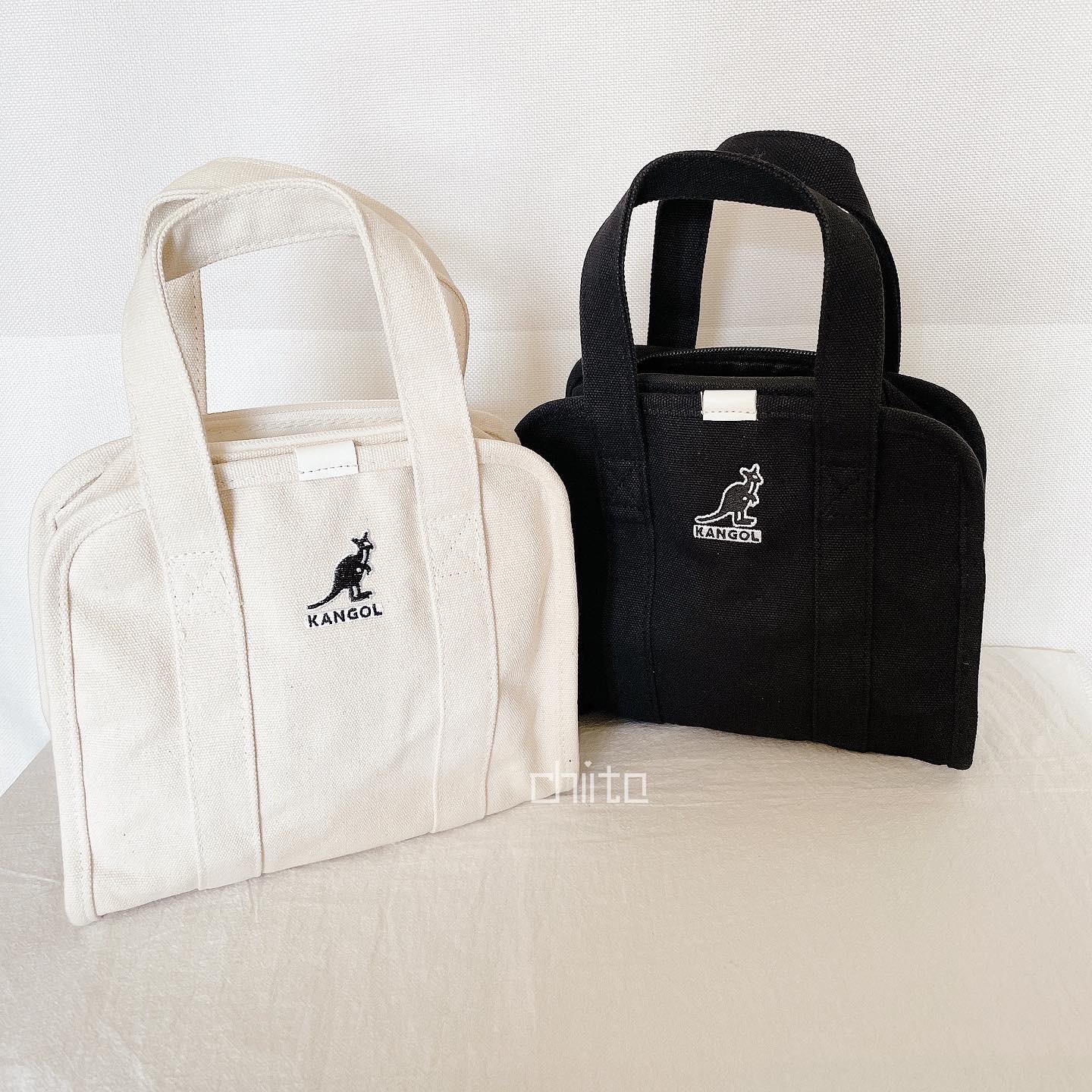 KANGOL 袋鼠帆布小包包 2色