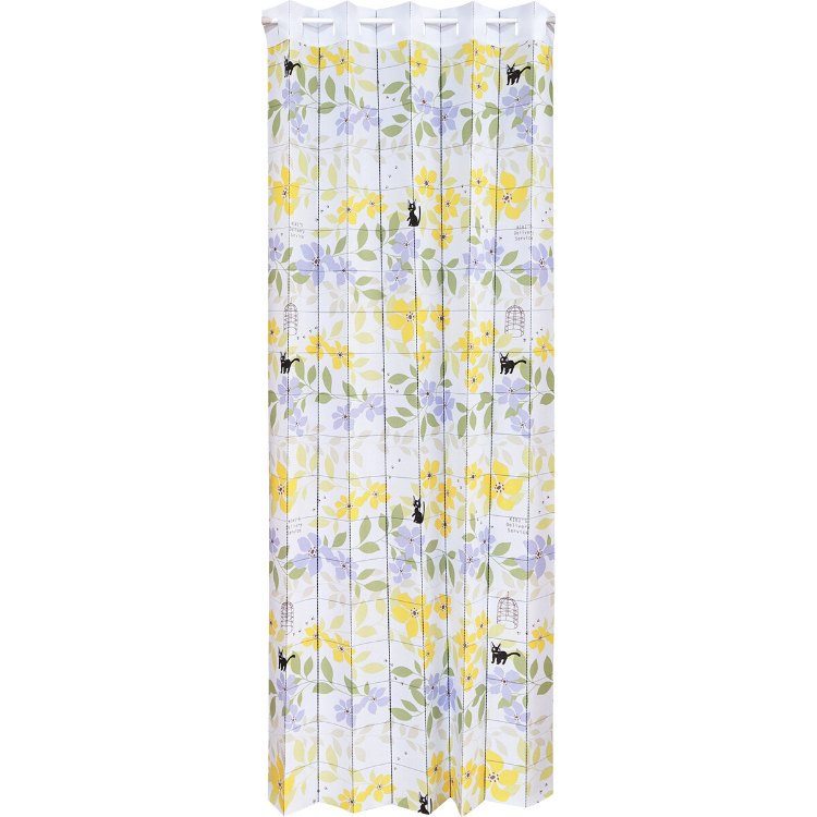 吉卜力魔女宅急便多用途風琴簾 花鳥 藍色 #CM23A-98339