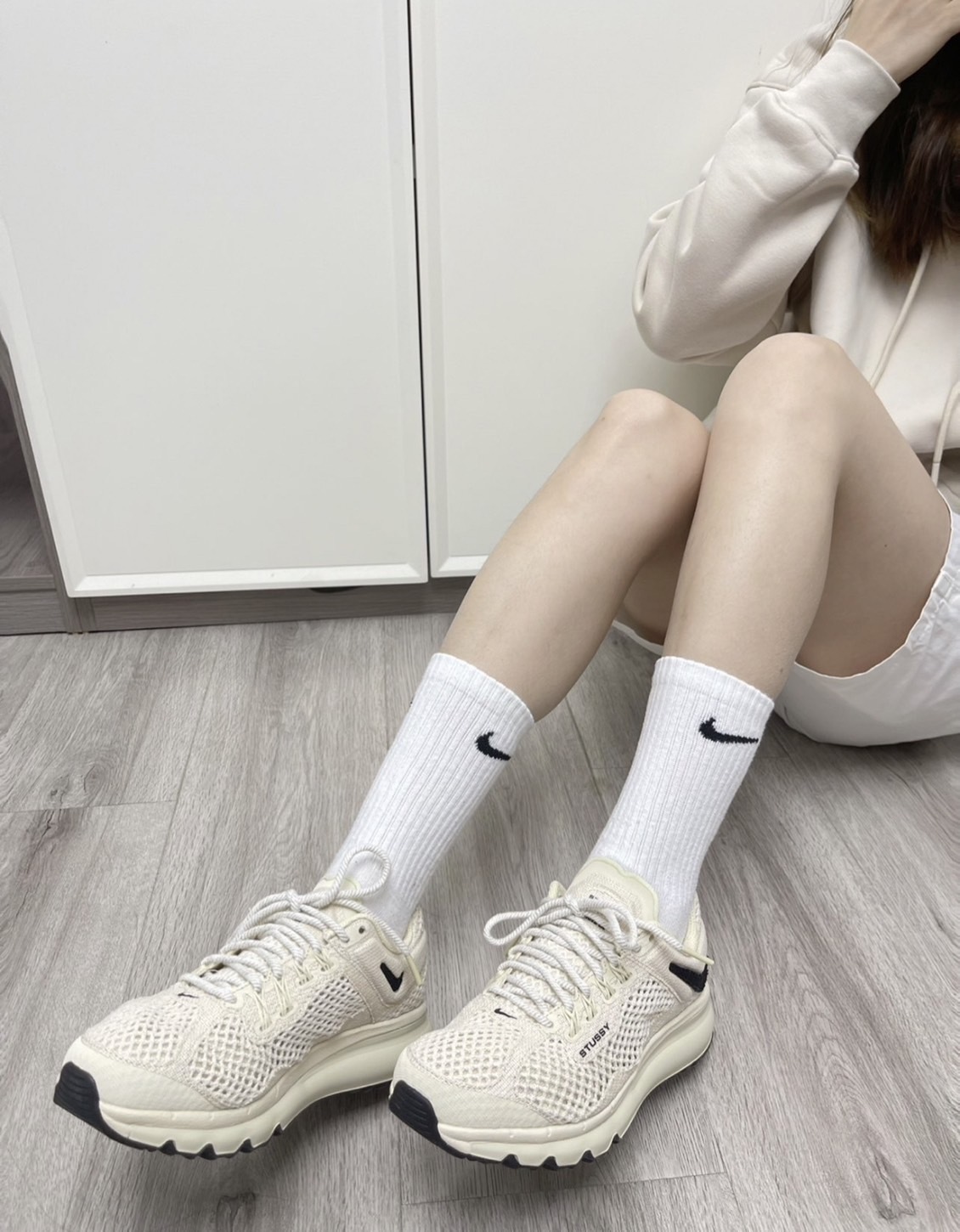 #現貨 NIKE 穿搭必買 白色 長襪 (SX7676-100)