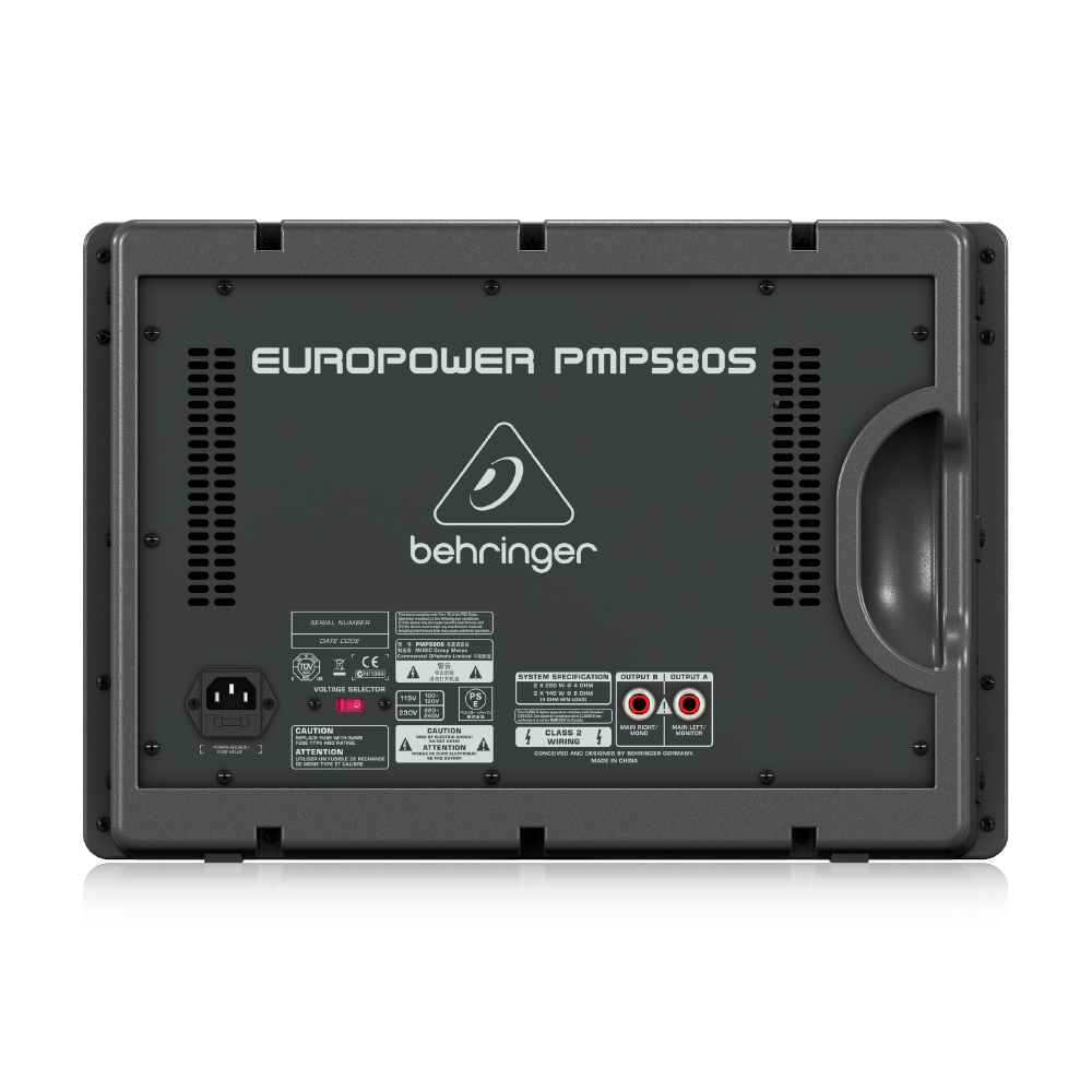 Behringer Behringer / PMP580S 10軌混音擴大機 第 4 張圖片｜三峽錄音 / 音響