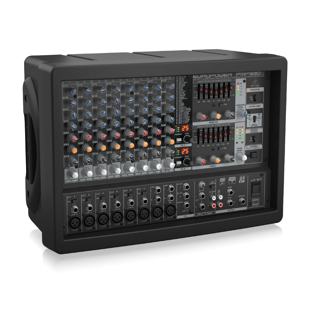 Behringer Behringer / PMP1680S 10軌混音擴大機 第 3 張圖片｜三峽錄音 / 音響