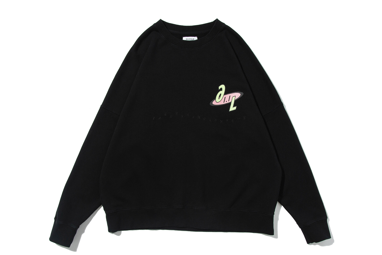 DeMarcoLab “PER4MANCE CREW SWEAT“ (Black)