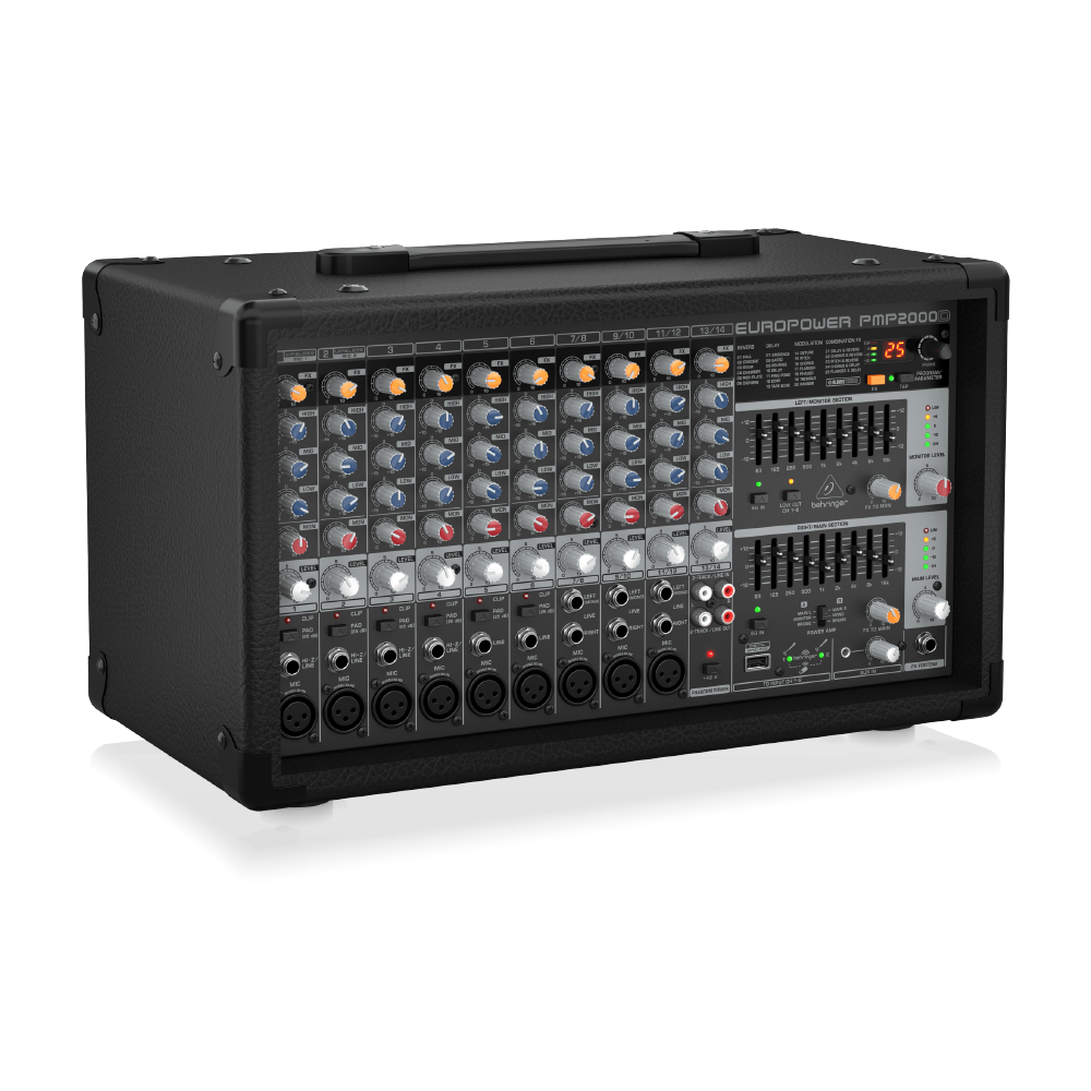 Behringer Behringer / PMP2000D 14軌混音擴大機 第 3 張圖片｜三峽錄音 / 音響
