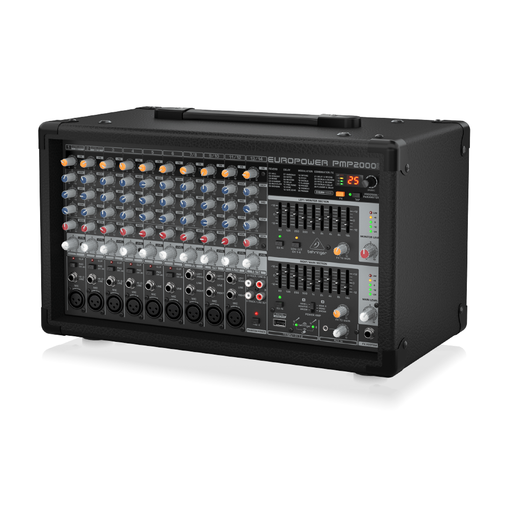 Behringer Behringer / PMP2000D 14軌混音擴大機 第 2 張圖片｜三峽錄音 / 音響