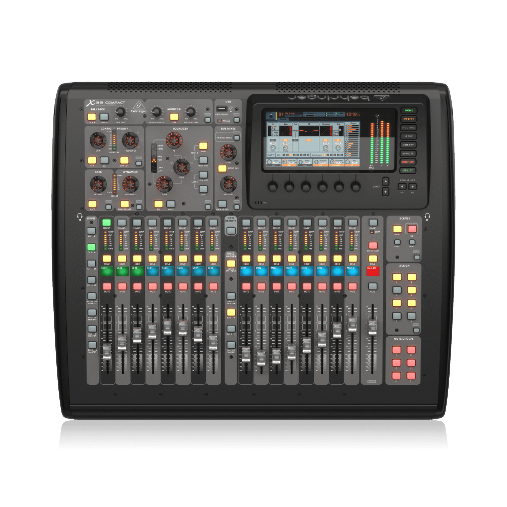 Behringer Behringer / X32 Compact 40軌數位混音機 — 三峽錄音 / 音響｜YA! 玩音樂