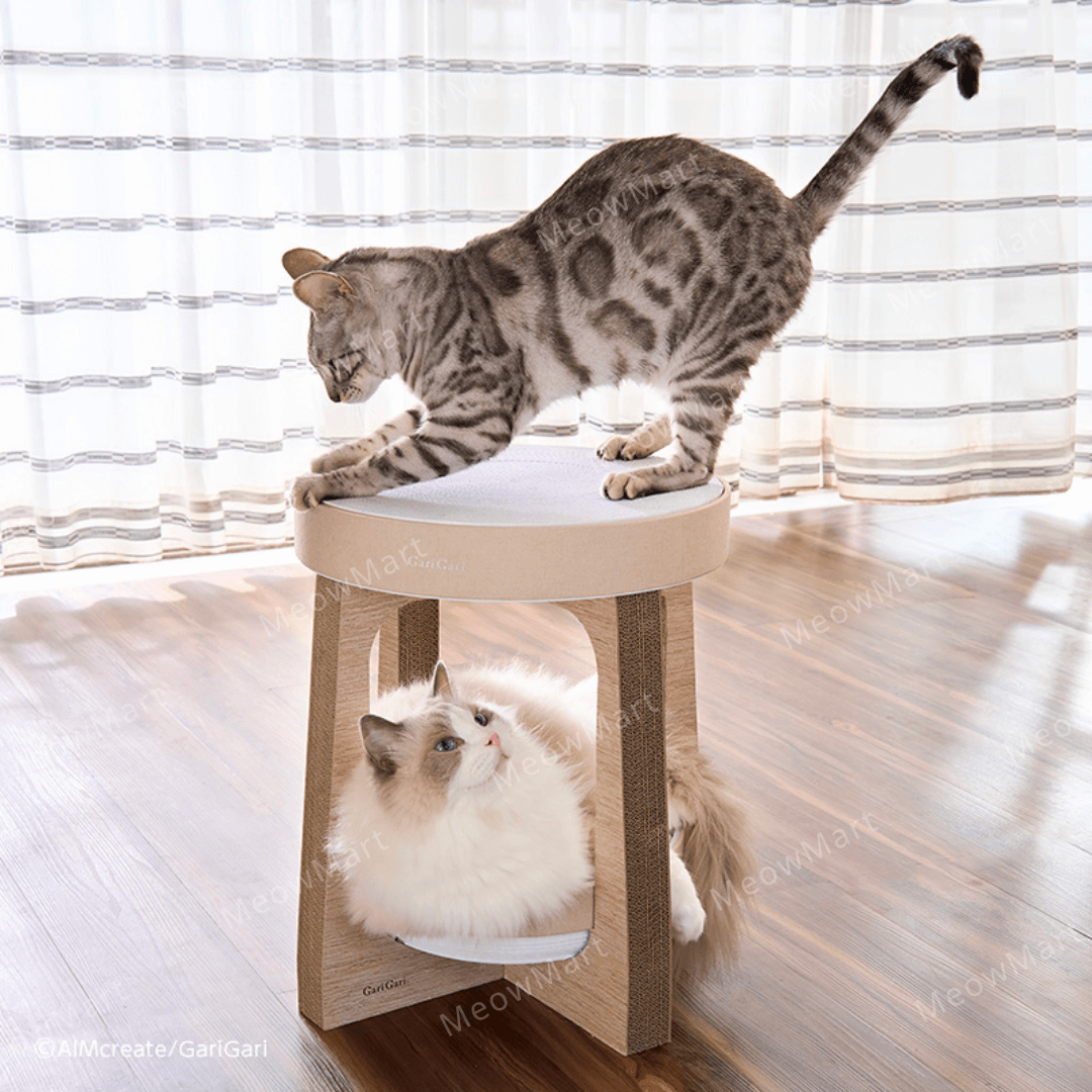 【現貨8折】日本Gari Gari 雙層貓抓塔
